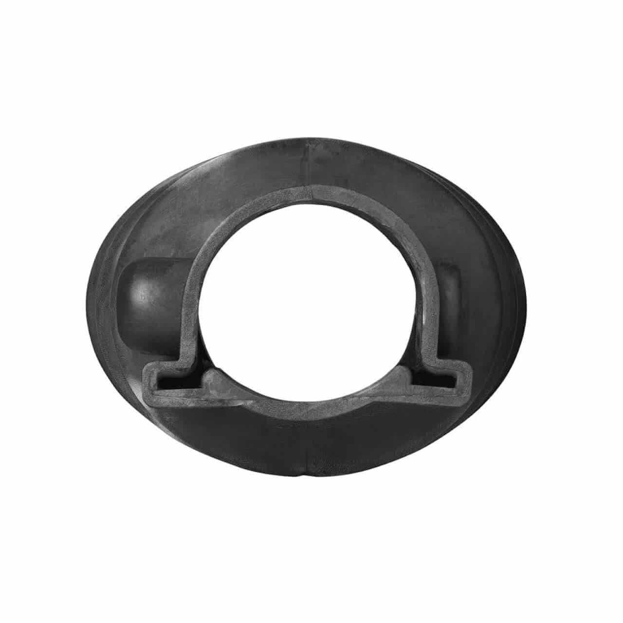 ProPlus Faltenbalg Faltenbalg für Auflaufeinrichtung Schwarz, Ø von 50 - 60 mm Gummimanchette Staubschutz