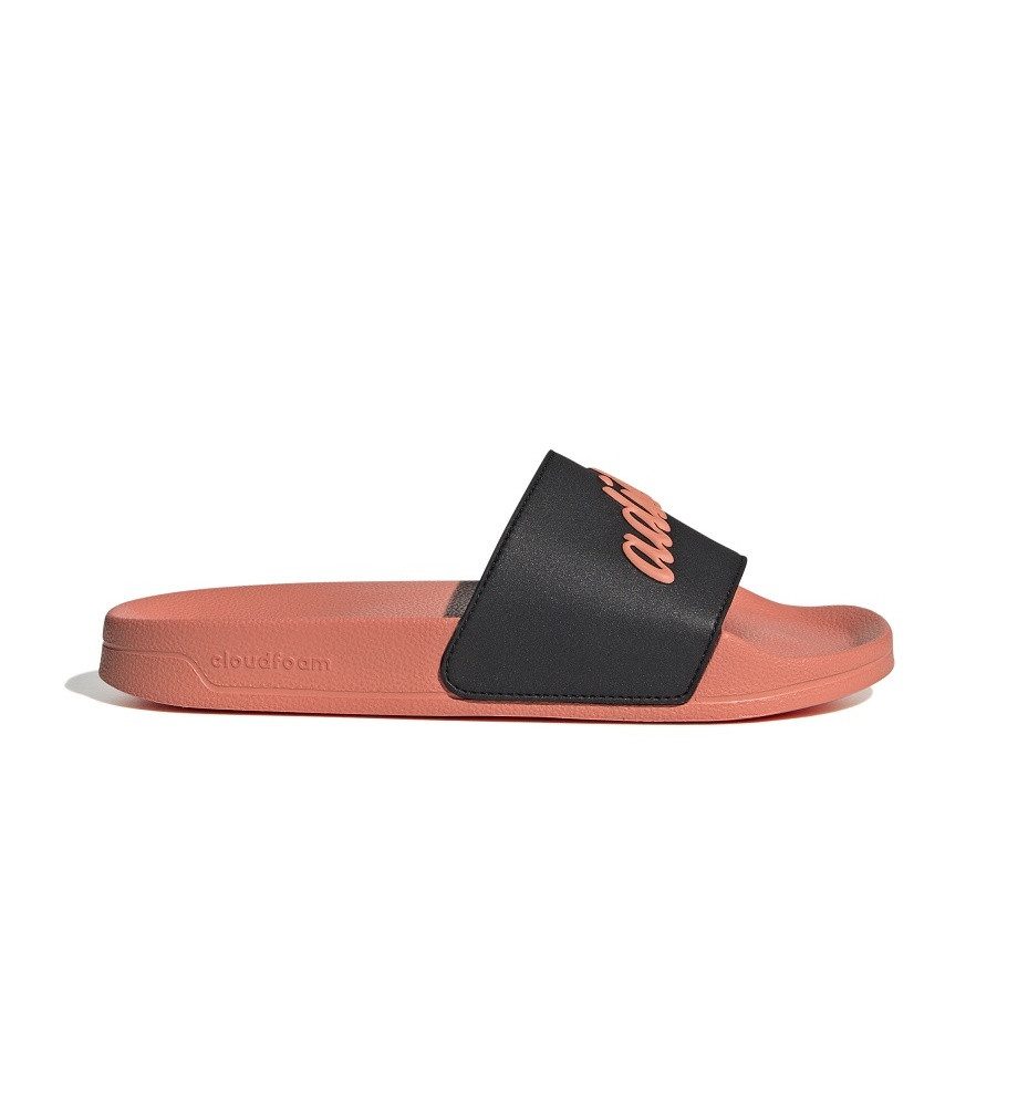 adidas Performance Adilette Shower - adidas Schriftzug - orangerot/schwarz günstig online kaufen