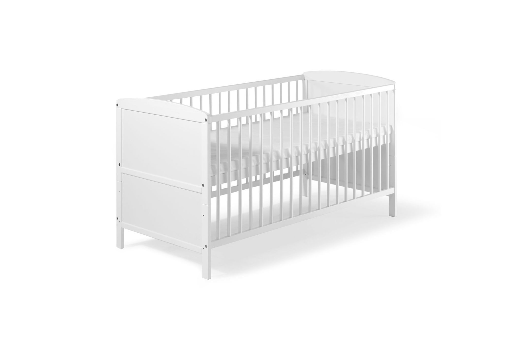 Schardt Babybett Conny weiss Kombi-Kinderbett 70x140 cm