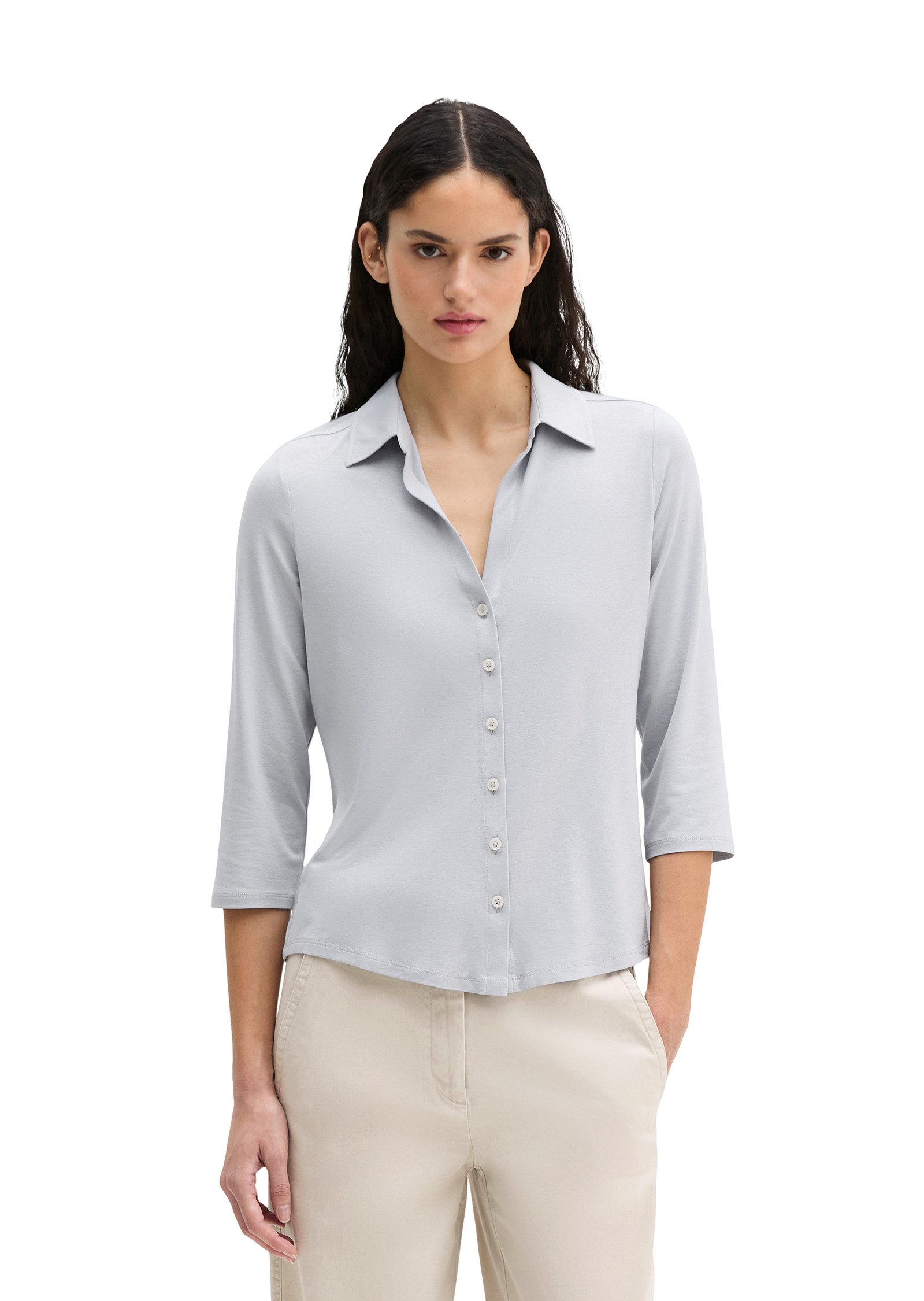 Marc O'Polo Blusenshirt aus LENZING™ ECOVERO™