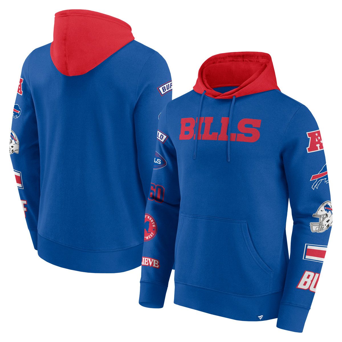 Fanatics Kapuzenpullover Fanatics Hoodie Buffalo Bills Patched Out Fleece günstig online kaufen