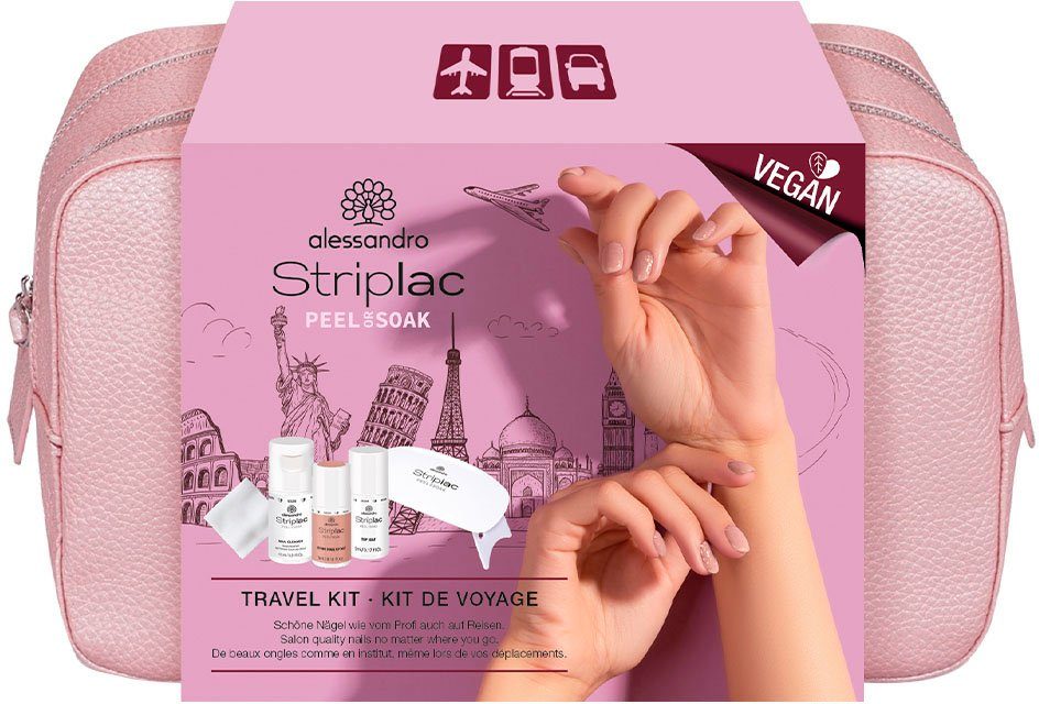 alessandro STR Nagellack-Set MAKE, NO international TRAVEL KIT 6-tlg.