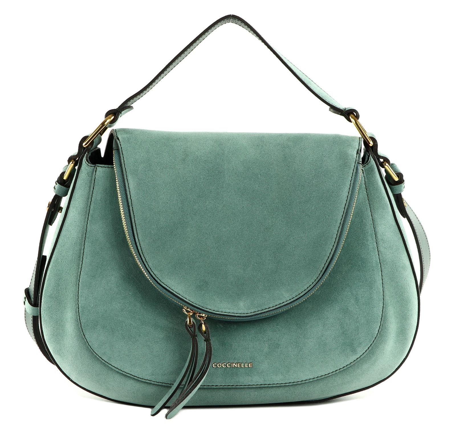 COCCINELLE Schultertasche Coccinelle Sole Suede