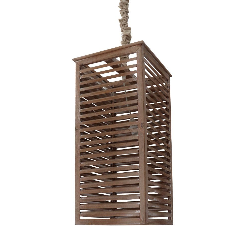 Grafelstein Подвесные светильники Hängelampe SHUTTERS braun aus Holz mit Lamellen Beach House Lampe Stra