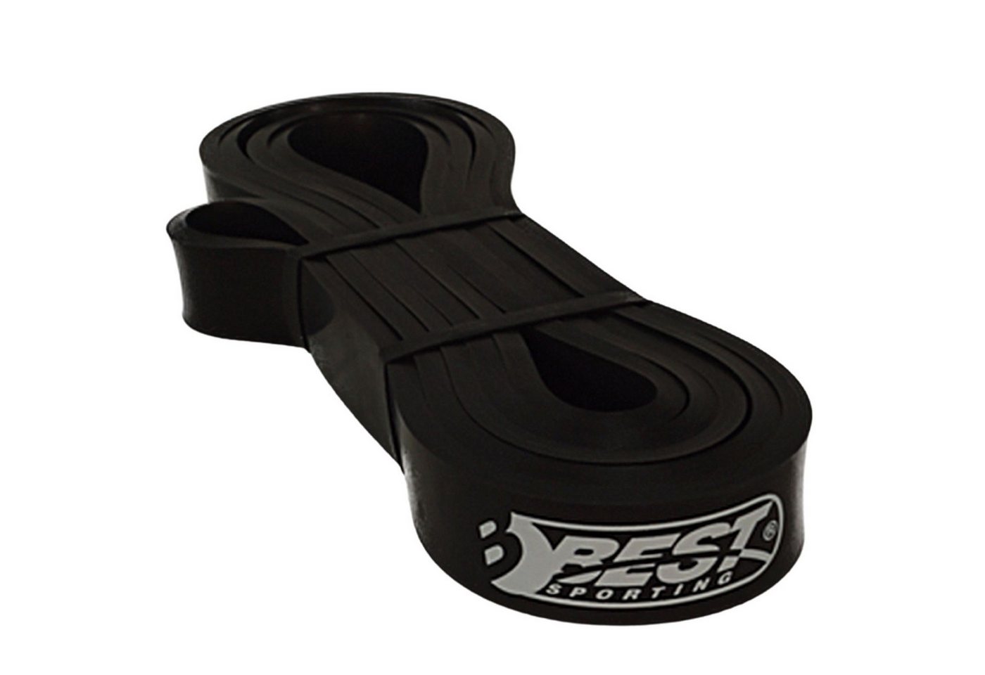 Best Sporting Physiobänder Fitnessband in schwarz 21 mm I Widerstandsband Mittel 15-25 kg, Für vielseitiges und individuelles Fitness- und Widerstandstraining