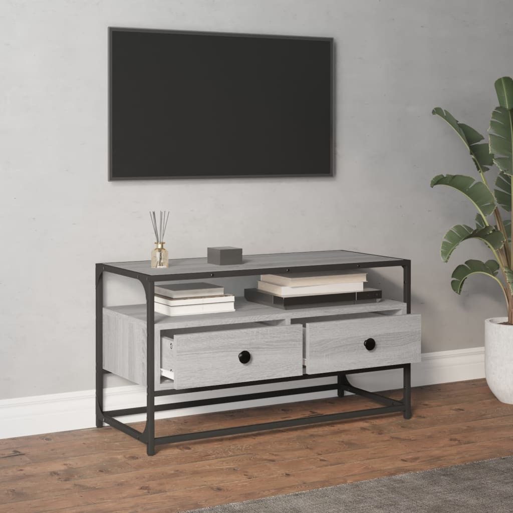 vidaXL TV-Schrank TV-Schrank Grau Sonoma 80x35x45 günstig online kaufen