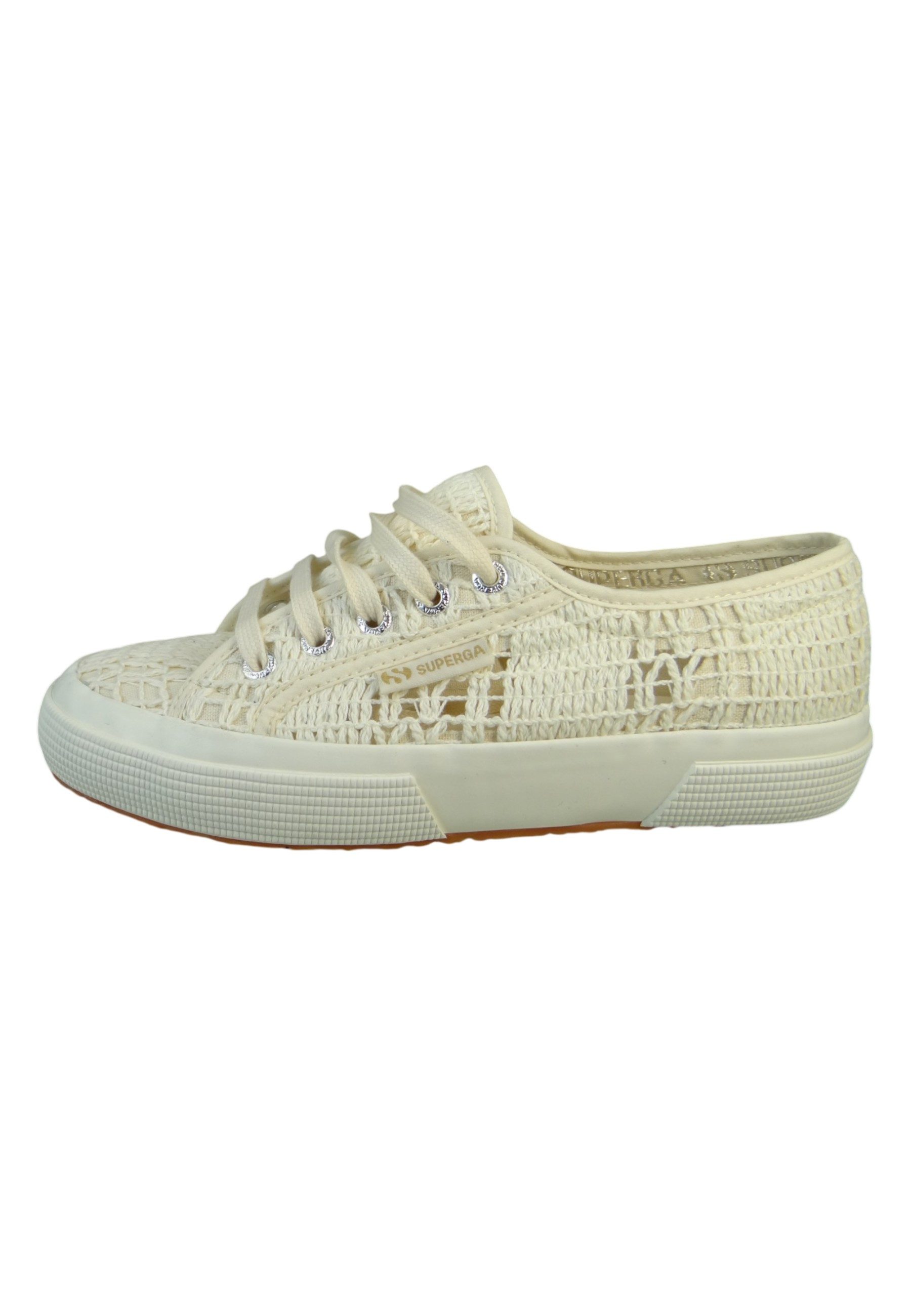Superga S31614W A0N Beige Raw Braid Favorio Sneaker