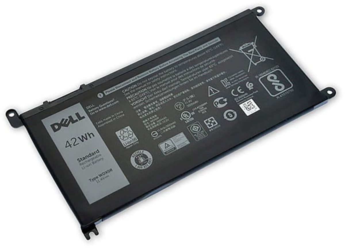 Dell Akku für Dell FW8KR Li-Pol 11,4 Volt 3500 mAh schwarz Laptop-Akku 3500 mAh (11.4 V)