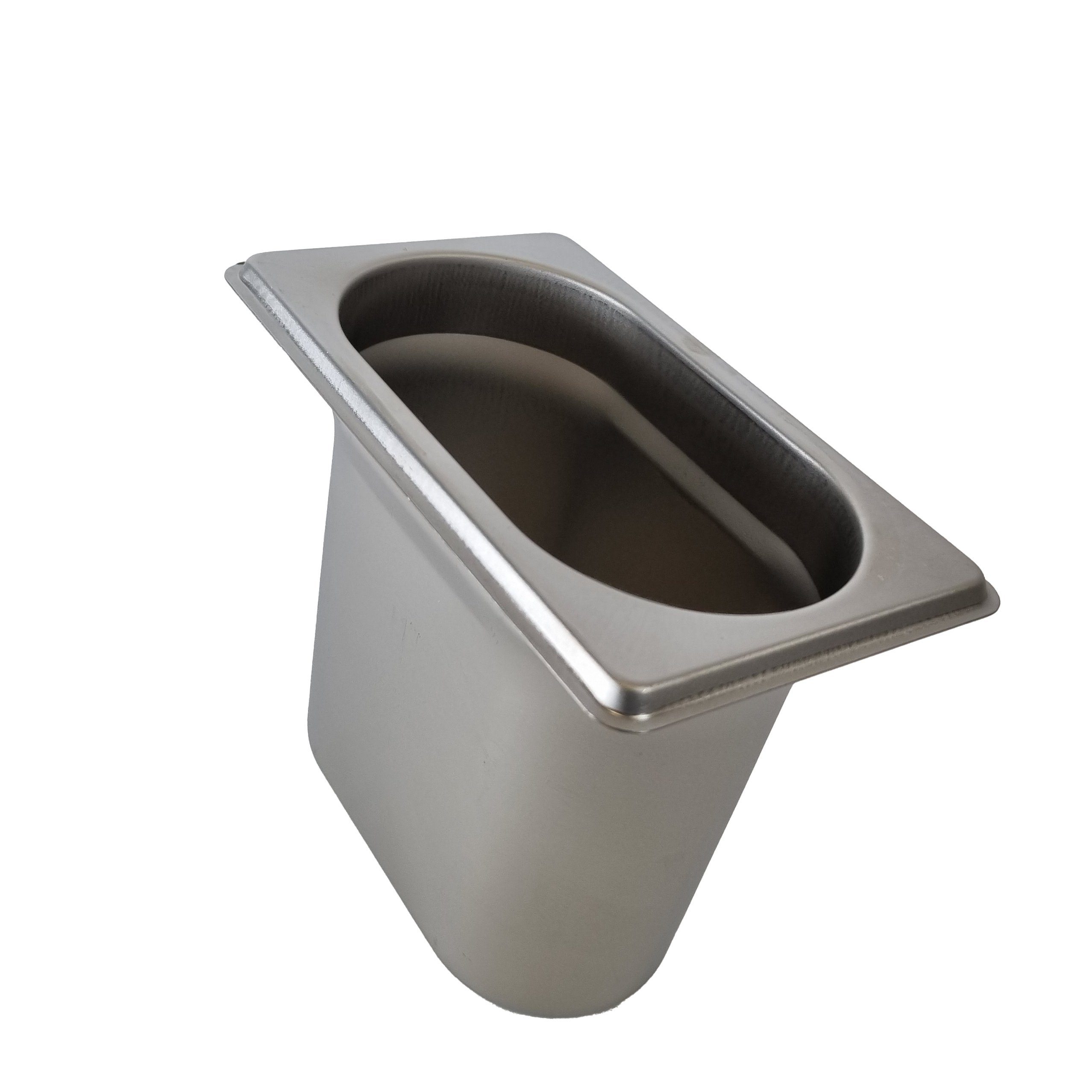 B&S Thermobehälter GN Behälter Einsatz Edelstahl 1/9 Tiefe 15 cm - 1,5 Liter, Edelstahl