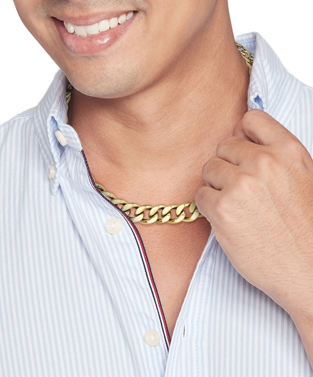 Tommy Hilfiger Panzerkette WILD, mit Emaille günstig online kaufen