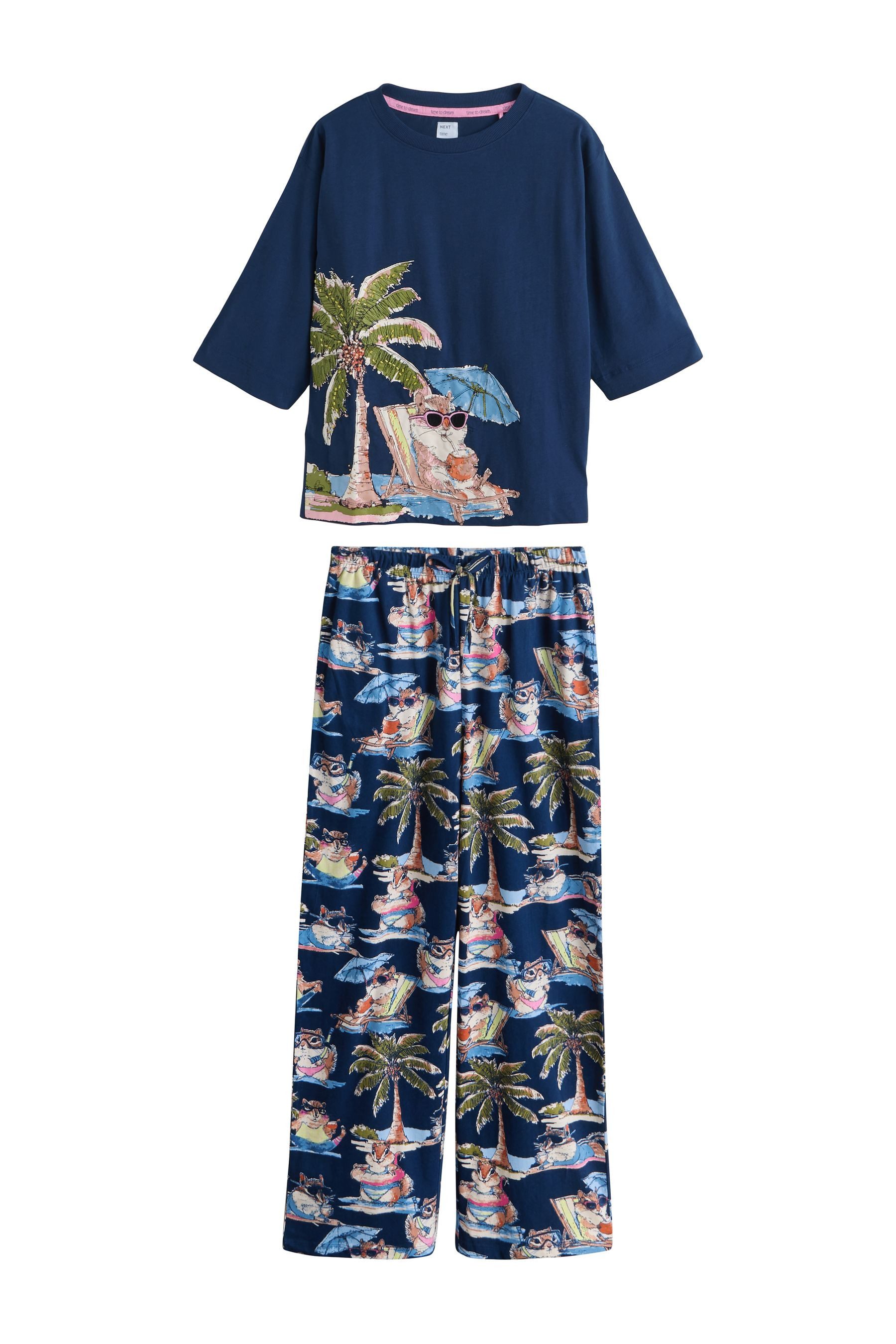 Next Pyjama Kurzärmeliger Pyjama (2 tlg)