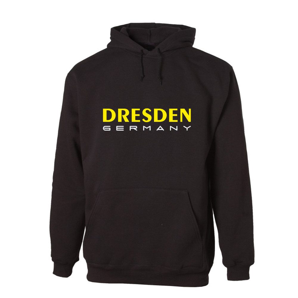 G-graphics Hoodie Dresden Germany Unisex Pullover mit einem Motiv für den echten Fan