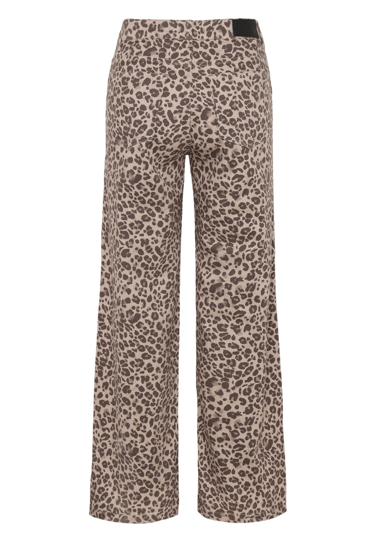 Zero Mom-Jeans Damen mit weitem Bein