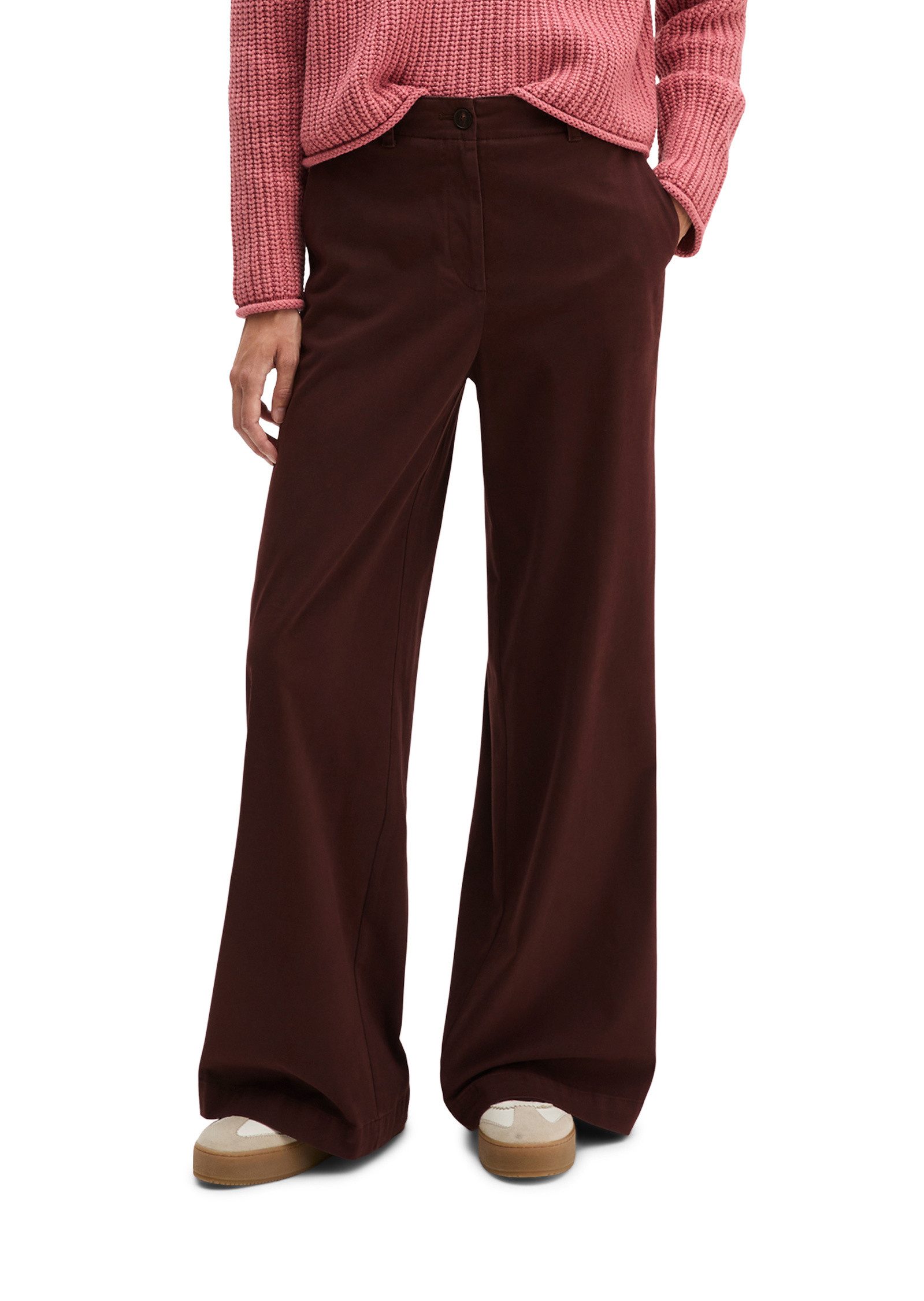 Marc O'Polo Chinohose aus Organic Cotton-Satin-Stretch
