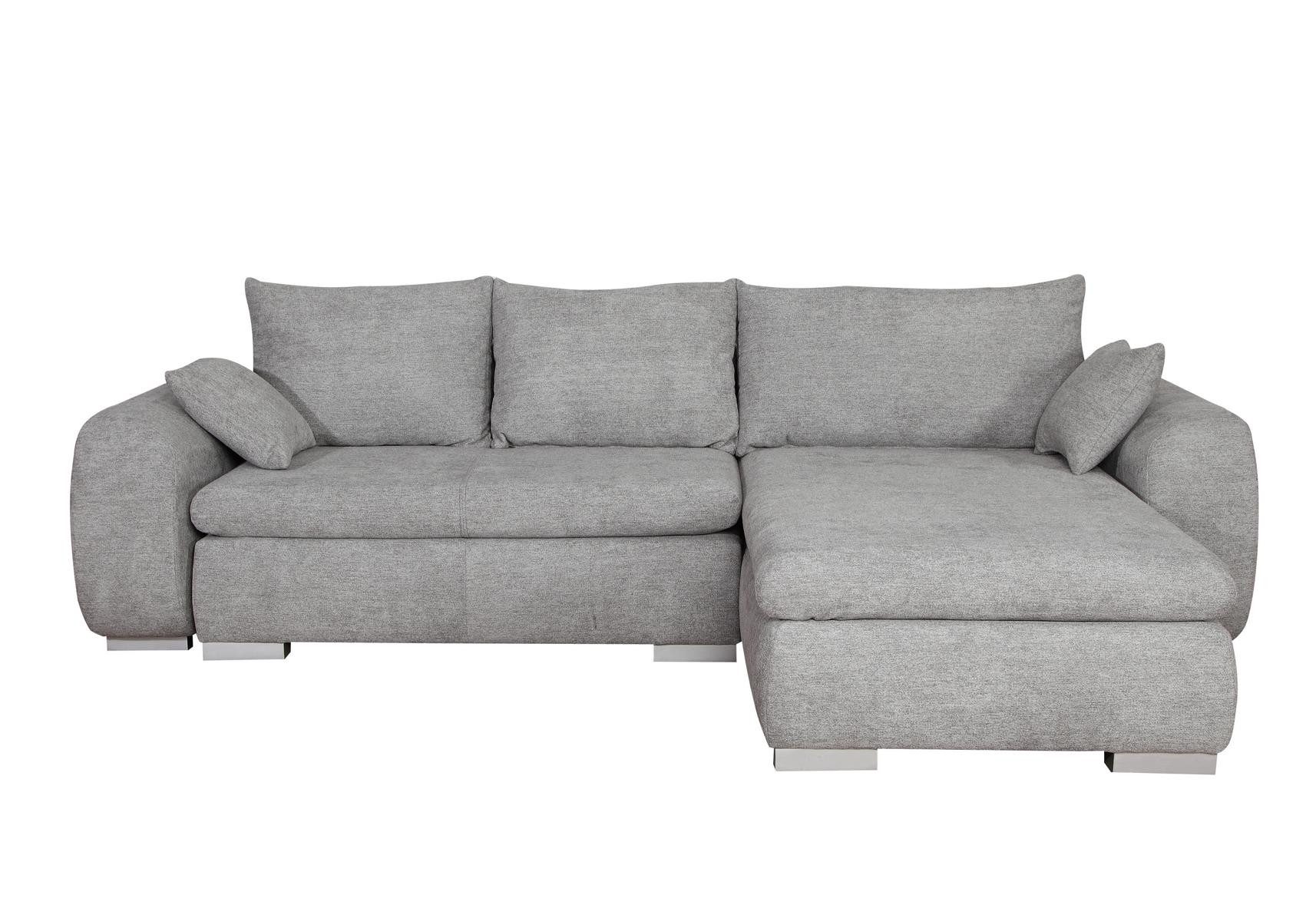 Ecksofa L-Form Wohnlandschaft aus hochwertigem Polster mit modernem Design