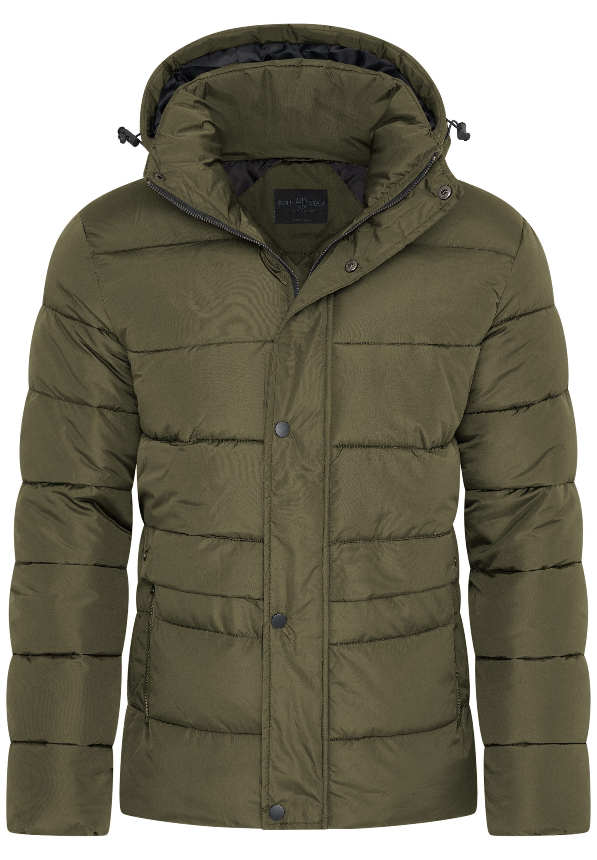 SOULSTAR Winterjacke S2TAHTA Herren Pufferjacke mit Kapuze warme Steppjacke günstig online kaufen