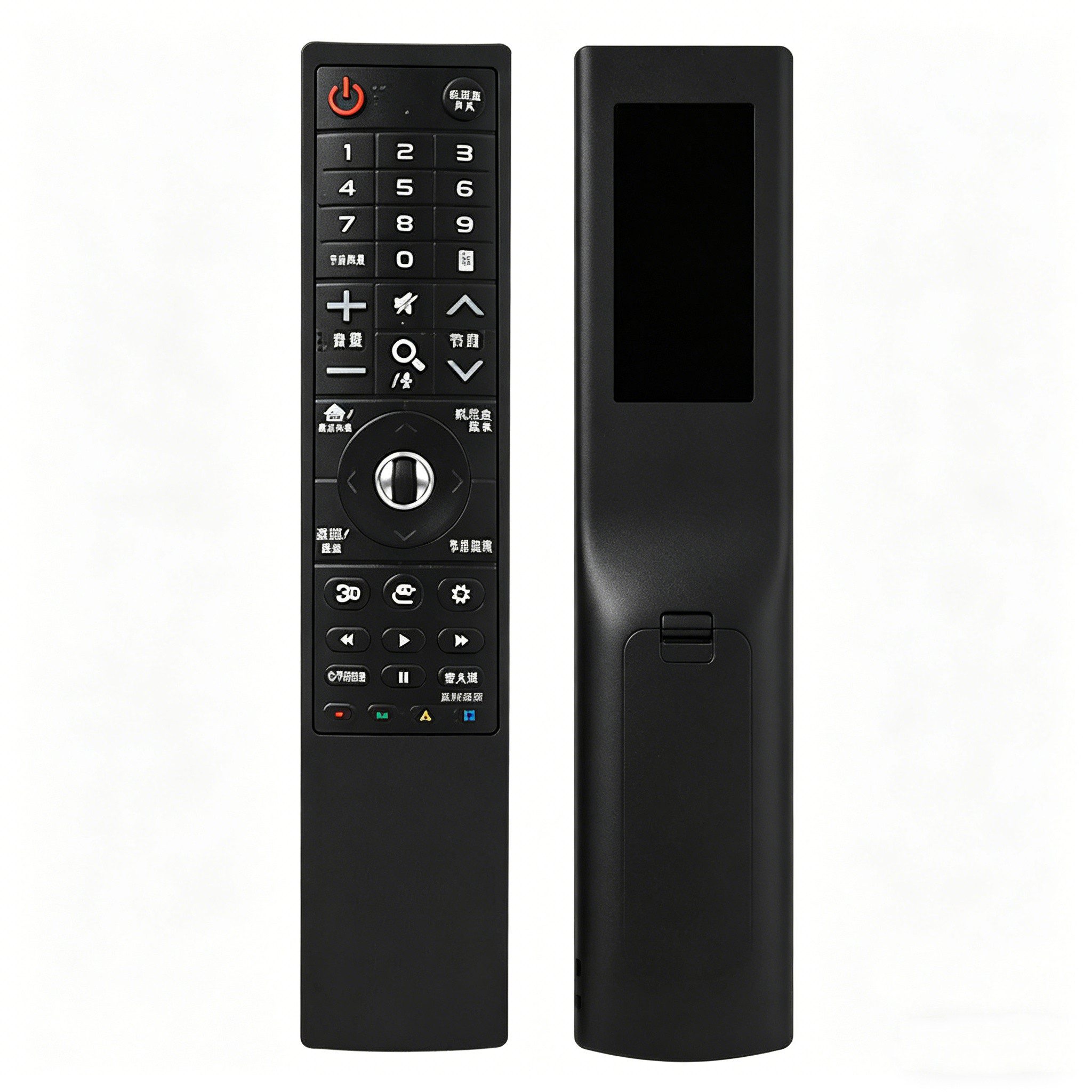 GARRYFIZH Etui Silikon Schutzhülle für LG AN-MR700 Fernbedienung, Anti-rutsch Schwarz, Design der Sensoröffnung