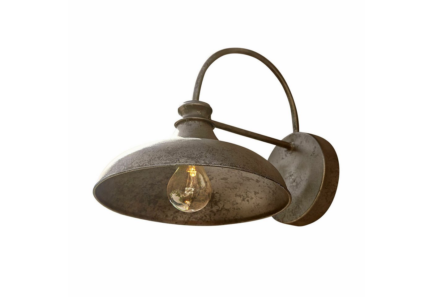 Mirabeau Wandleuchte LED-Wandlampe Chassorin antikbraun