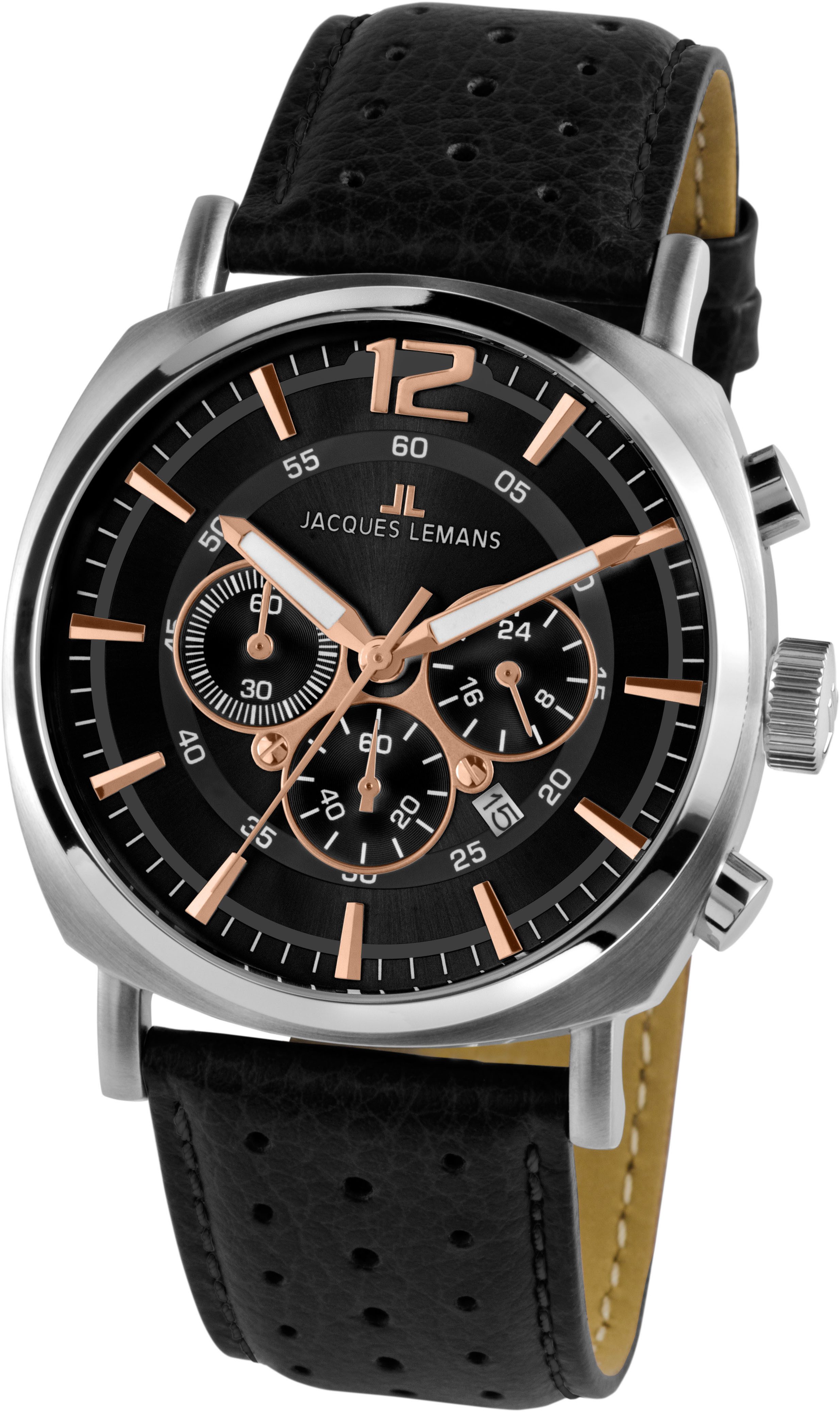 Jacques Lemans Chronograph Lugano 1-1645J, Quarzuhr, günstig online kaufen