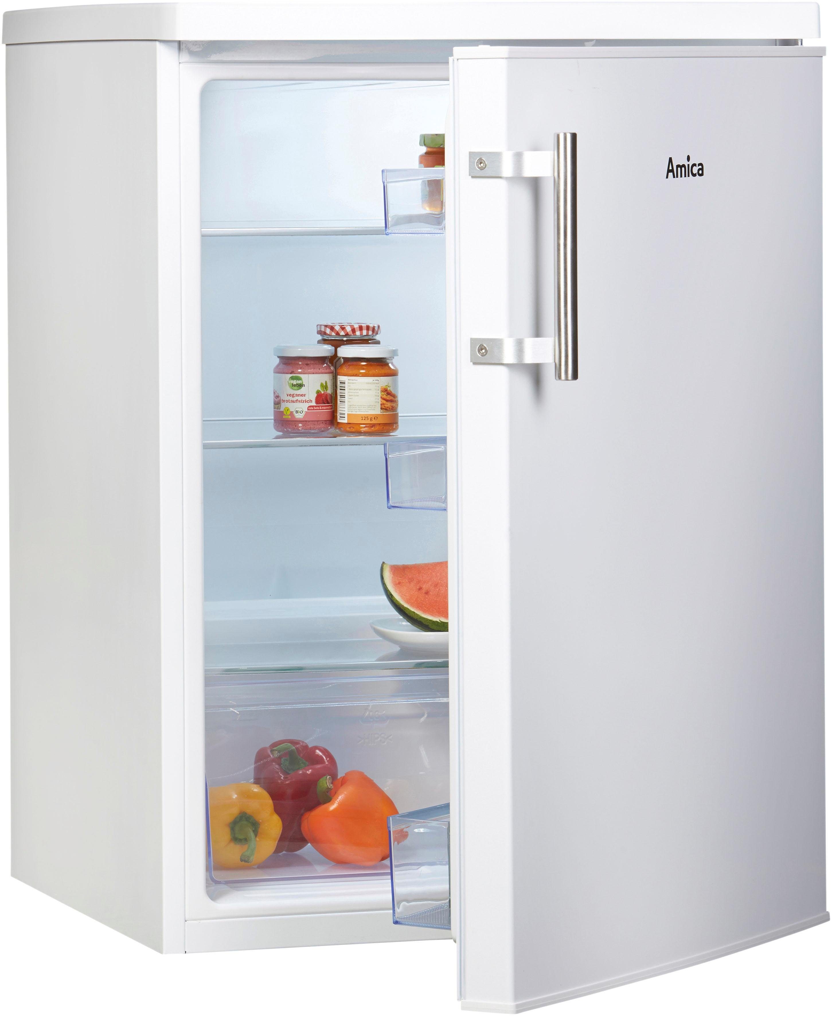 Amica Table Top Kühlschrank VKS 15917-1 W, 85 cm hoch, 60 cm breit