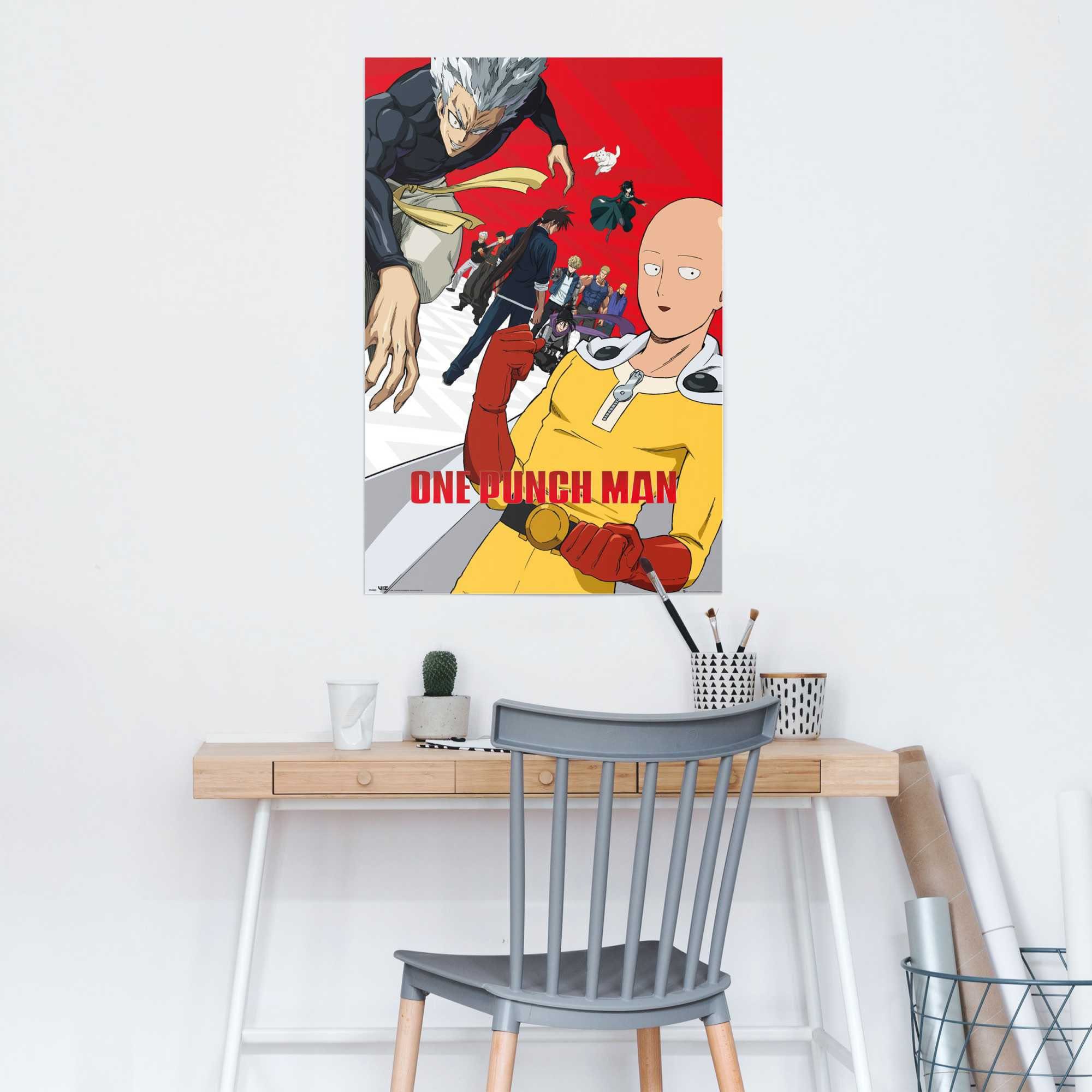 Reinders! Poster »One Punch Man Japan - Webcomic - Manga - Superheld Saitama«, (1 Stück)-HomeTrends