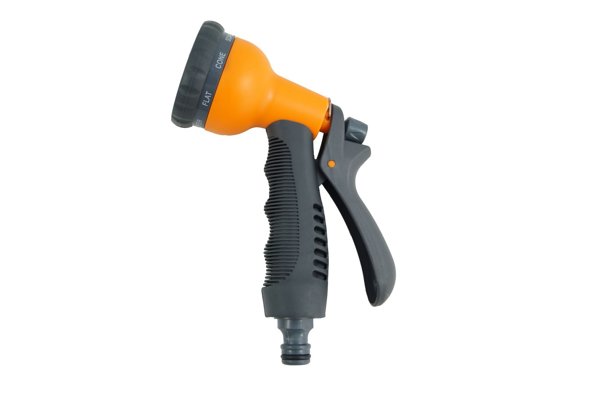 Jardinion Bewässerungssystem Gartenbrause Handbrause Schlauchbrause Sprühpistole, (Grau, 1-tlg), Multibrause, Gartenbewässerung, Regenbrause, Sprühkopf