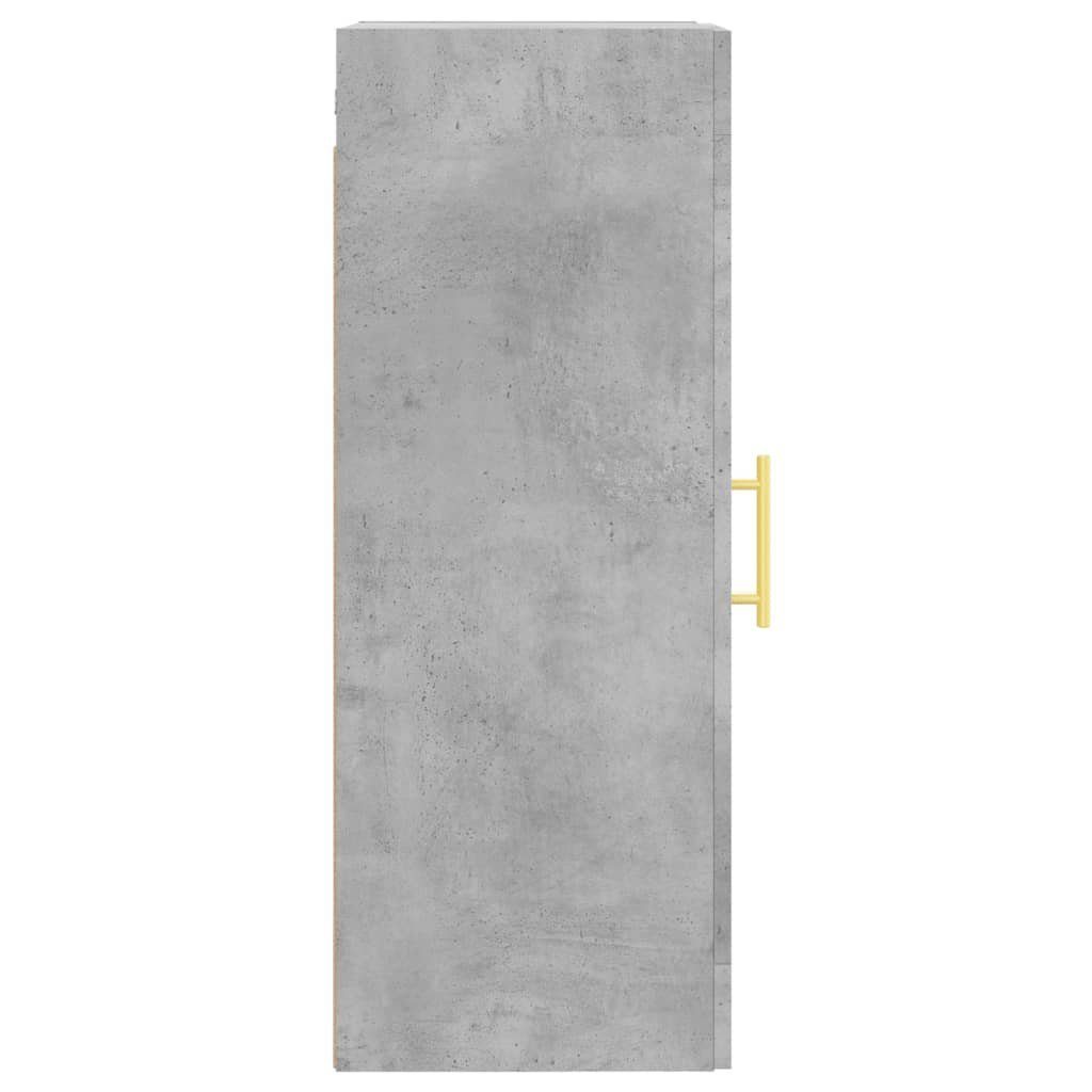 Sideboard 34,5x34x90 Wandschrank Betongrau vidaXL Holzwerkstoff St) (1 cm