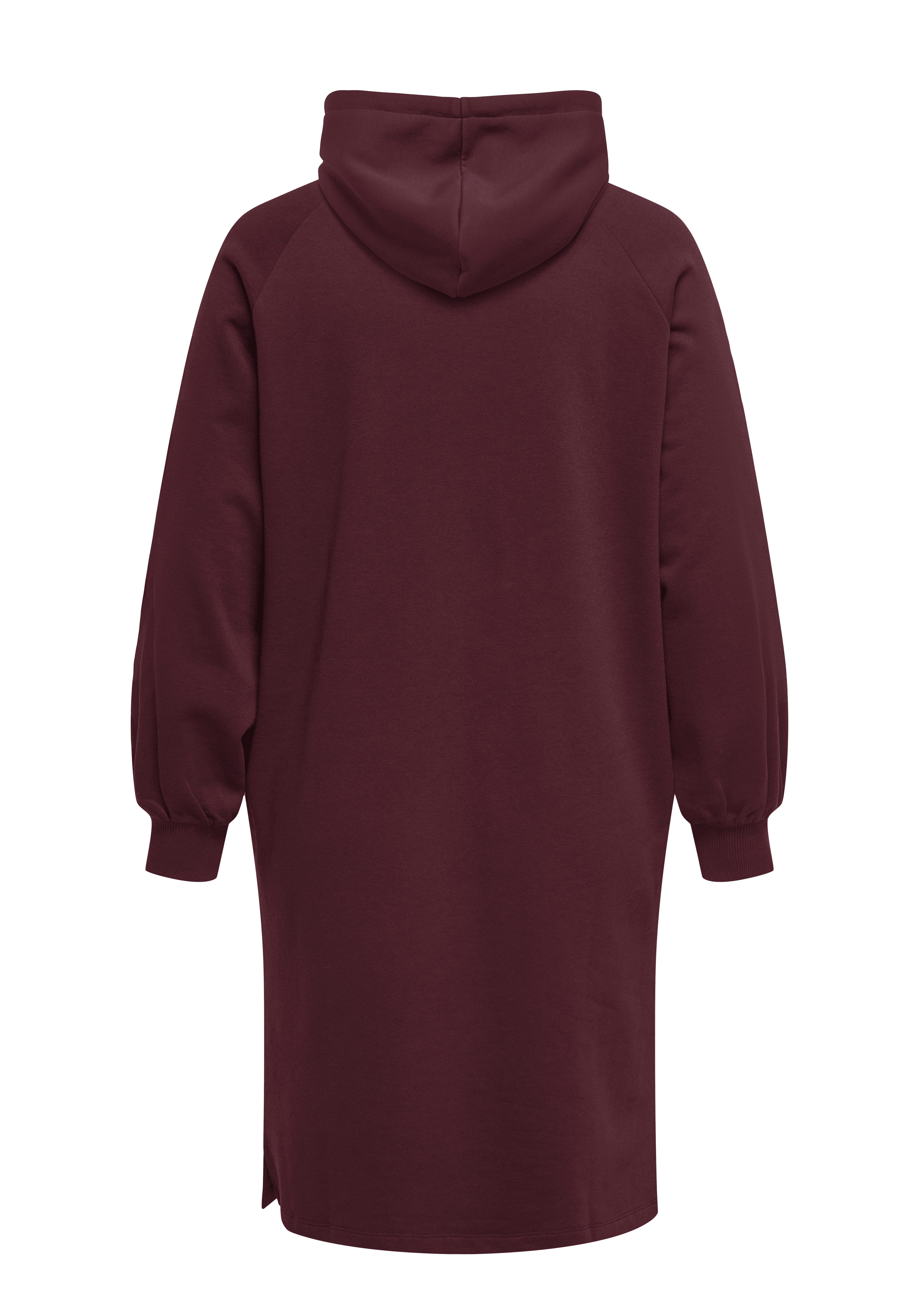 ONLY CARMAKOMA Sweatkleid CARALINA LIFE LEO DETAIL HOOD DRESS JRS günstig online kaufen
