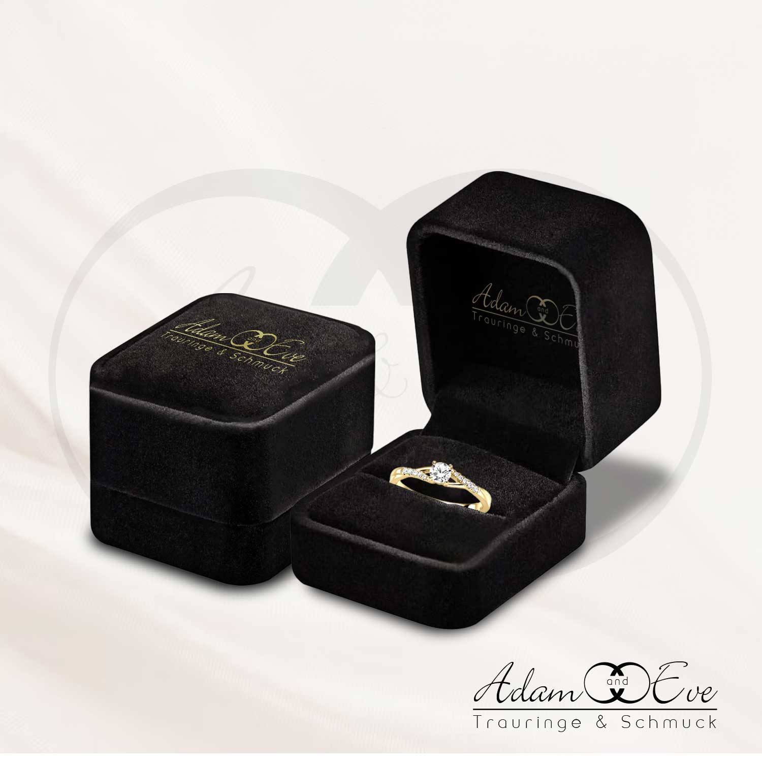 Adam & Eve Verlobungsring Brillantring 585/- Gelbgold 0,15 ct. (AE26, Diama günstig online kaufen