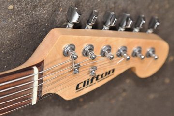 Clifton E-Gitarre »E-Gitarren Set, 10 teilig«, Komplettset