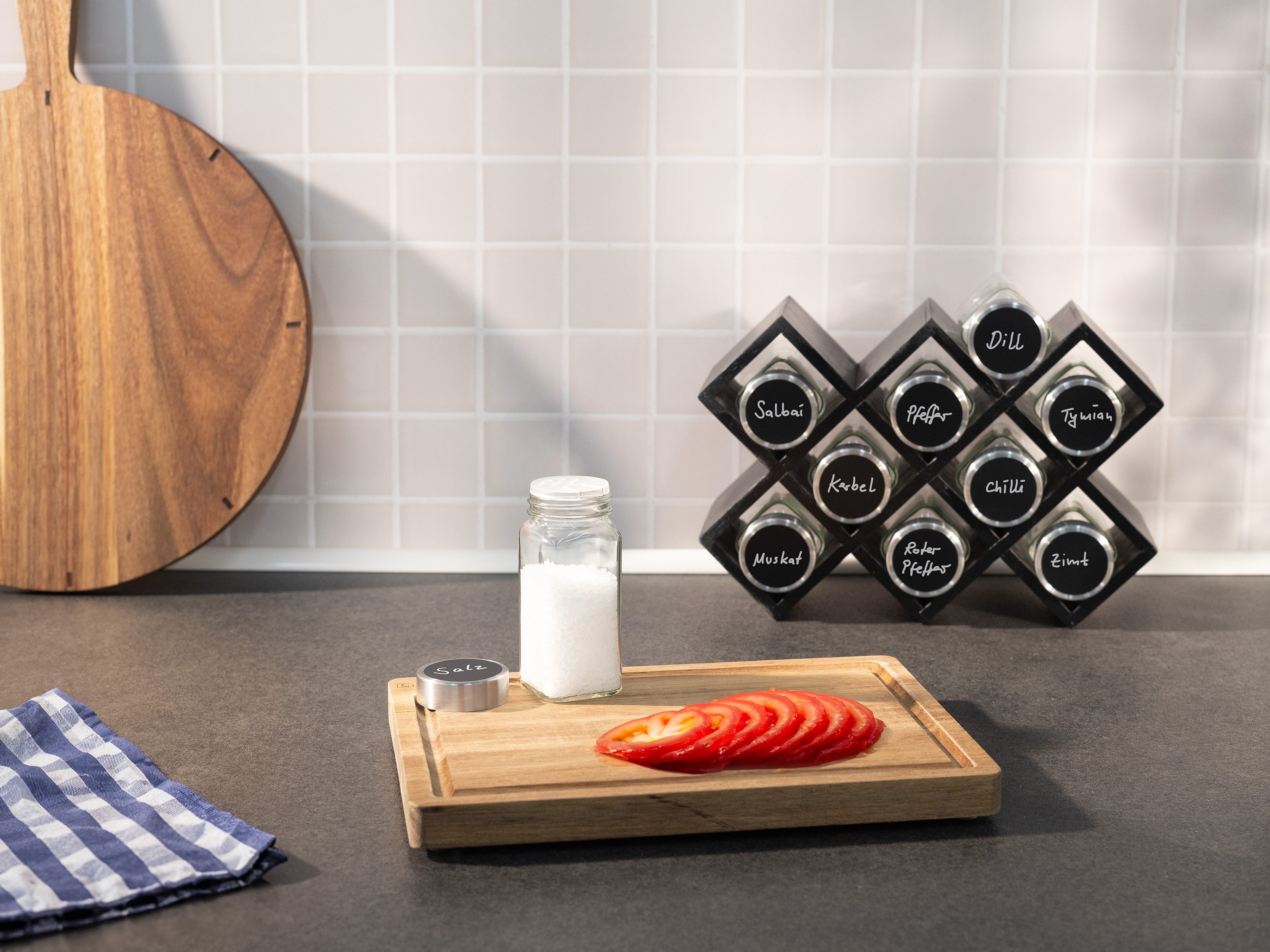 Hanseküche Gewürzregal Gewürzregal aus Holz – FSC®-zertifiziert, Komplettse günstig online kaufen