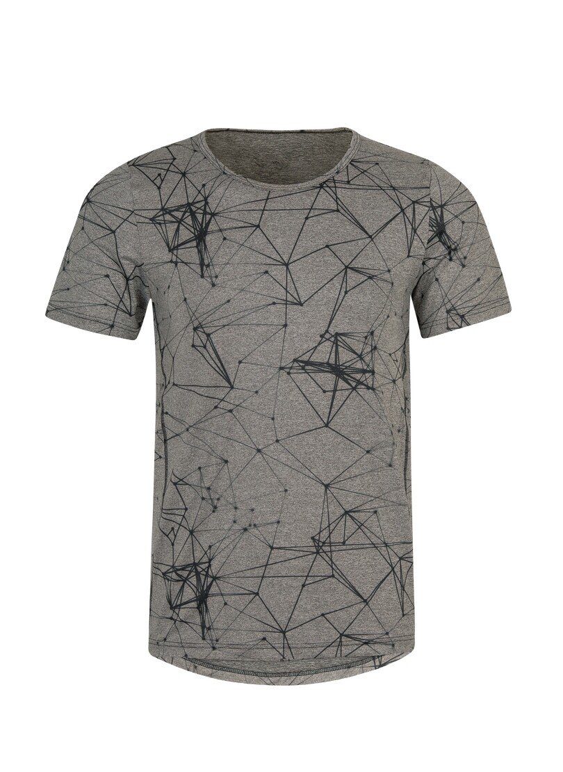 Sportshirt aus Trigema T-Shirt TRIGEMA Material elastischem
