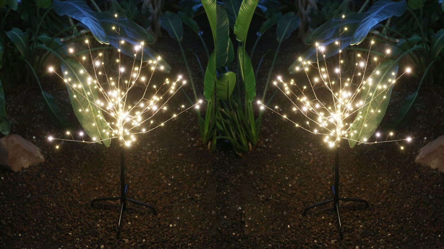 Nipach Lichterbaum mit beleuchteten Blüten 64 LED (BA11632) ab 18,95 €