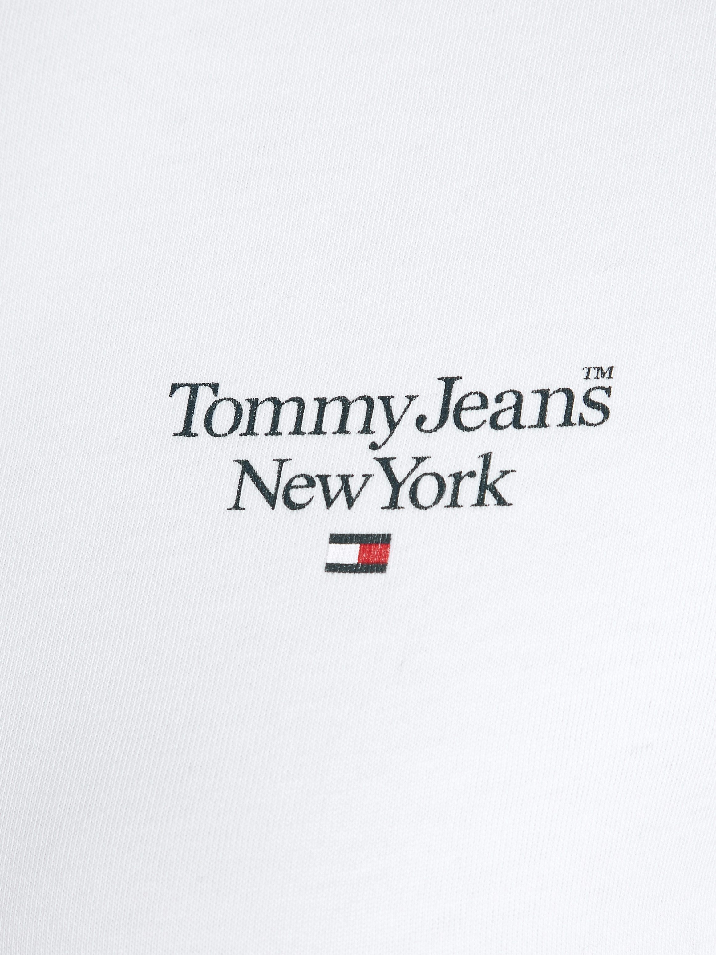 Tommy Jeans Curve T-Shirt TJW SLIM ESSENTIAL LOGO 2 LS EXT in Großen Größen mit Logoschriftzug