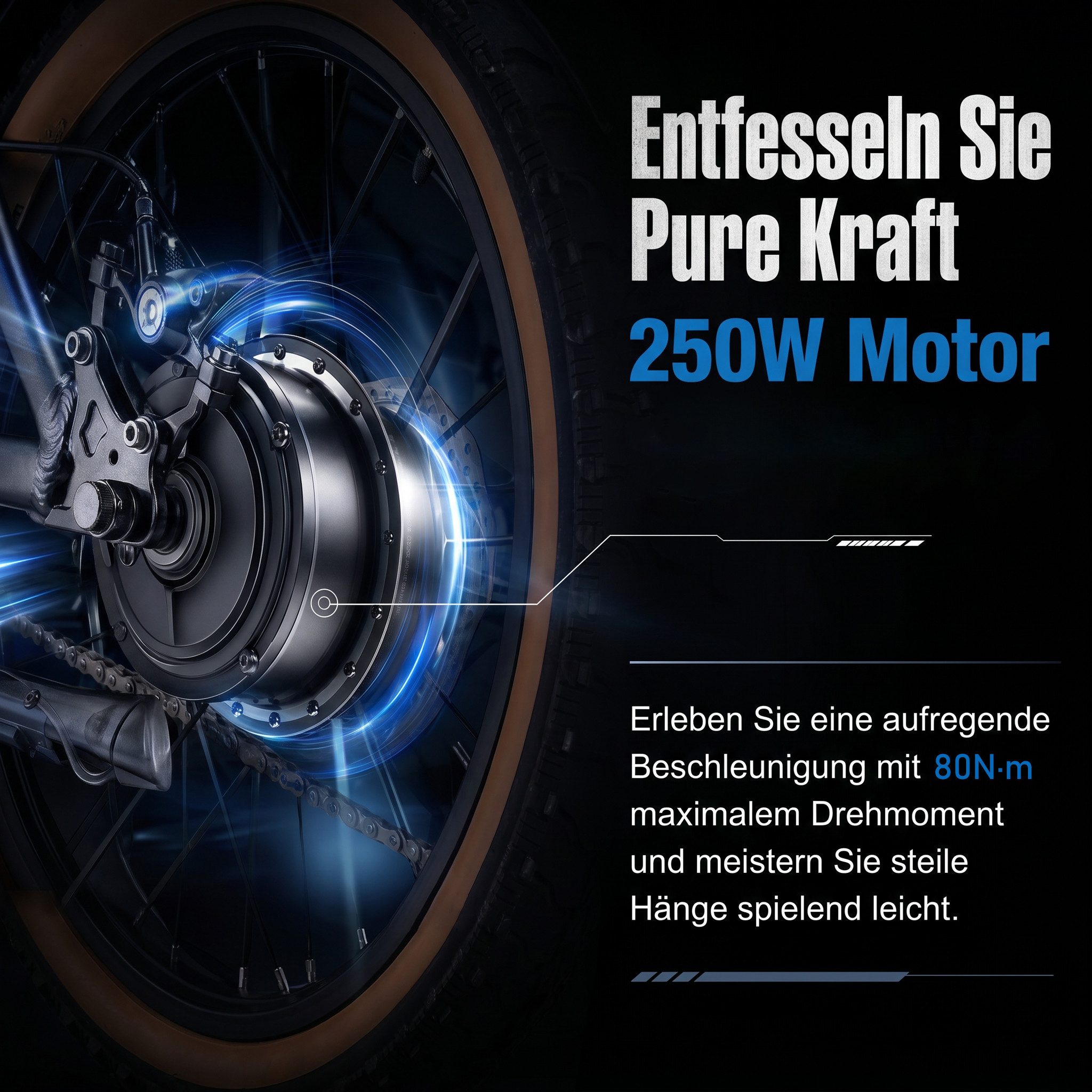 Vankel E-Bike Mountainbike Fat E-Bikes E-Fahrrad Damen u. Herren 960 WH Pedelec Max.120 km E-MBT, Kettenschaltung, Heckmotor, 960 Wh, (Beleuchtungsset mit Batterieladegerät, Batterieschlüssel, Werkzeug), 20×4.0 All-Terrain Elektrofahrrad mit Shimano 7-Gang