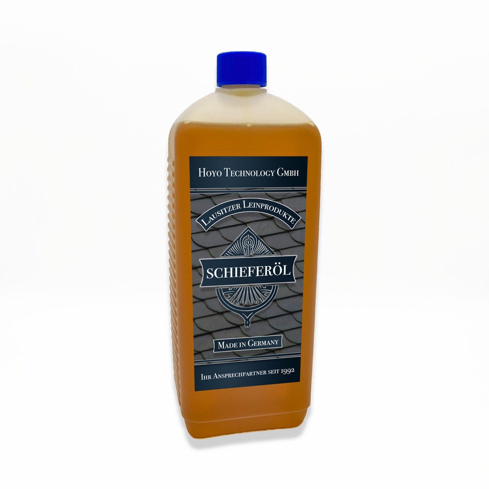 Hoyo Technology GmbH Schieferöl Imprägnierung - 1 L, Natürlicher Schutz von Schiefer Naturstein-Imprägnierung, Lebensmittelecht, Umweltfreundlich, Schnelltrocknend, Wasserabweisend