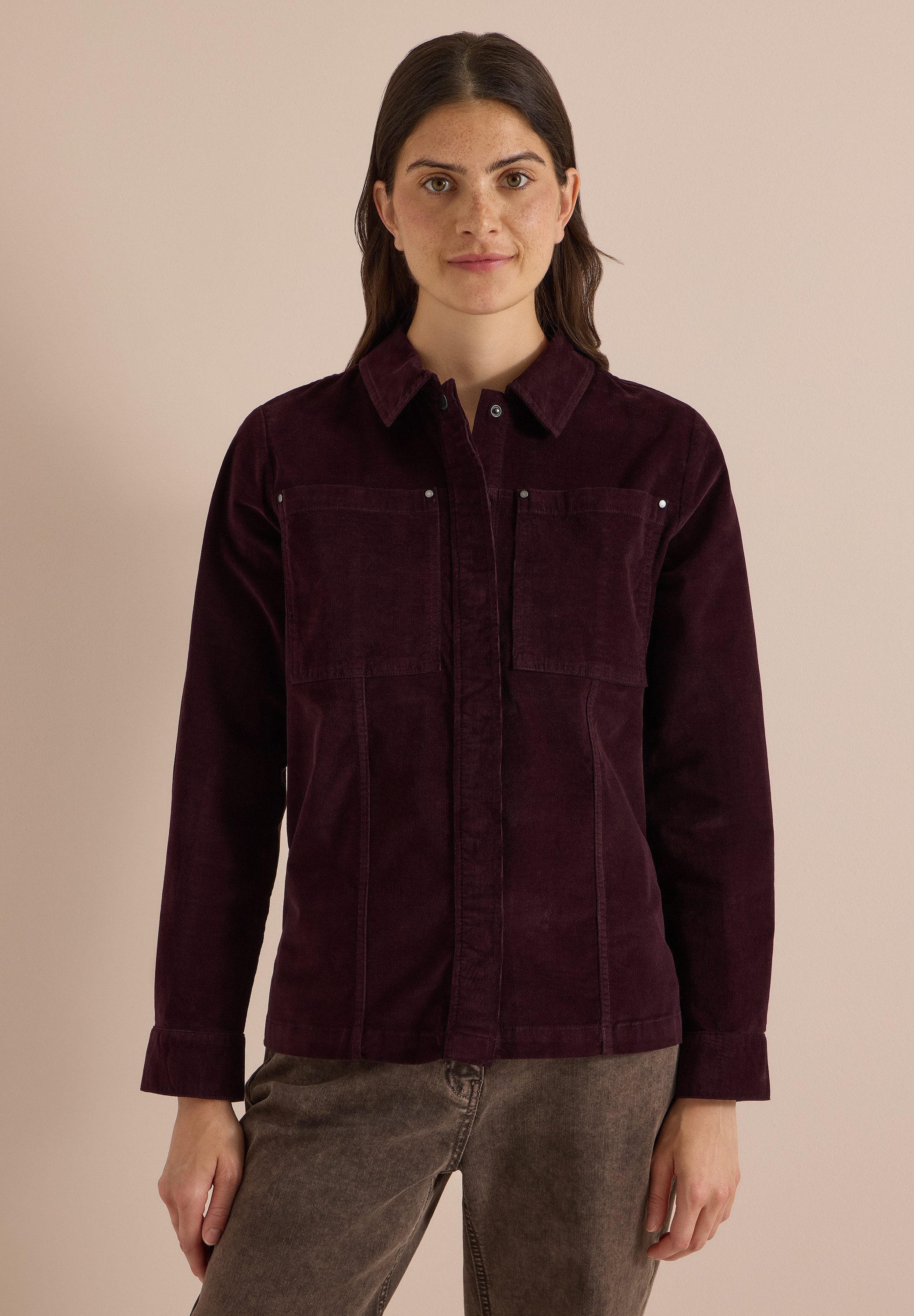 CECIL Kurzjacke in Cord-Optik