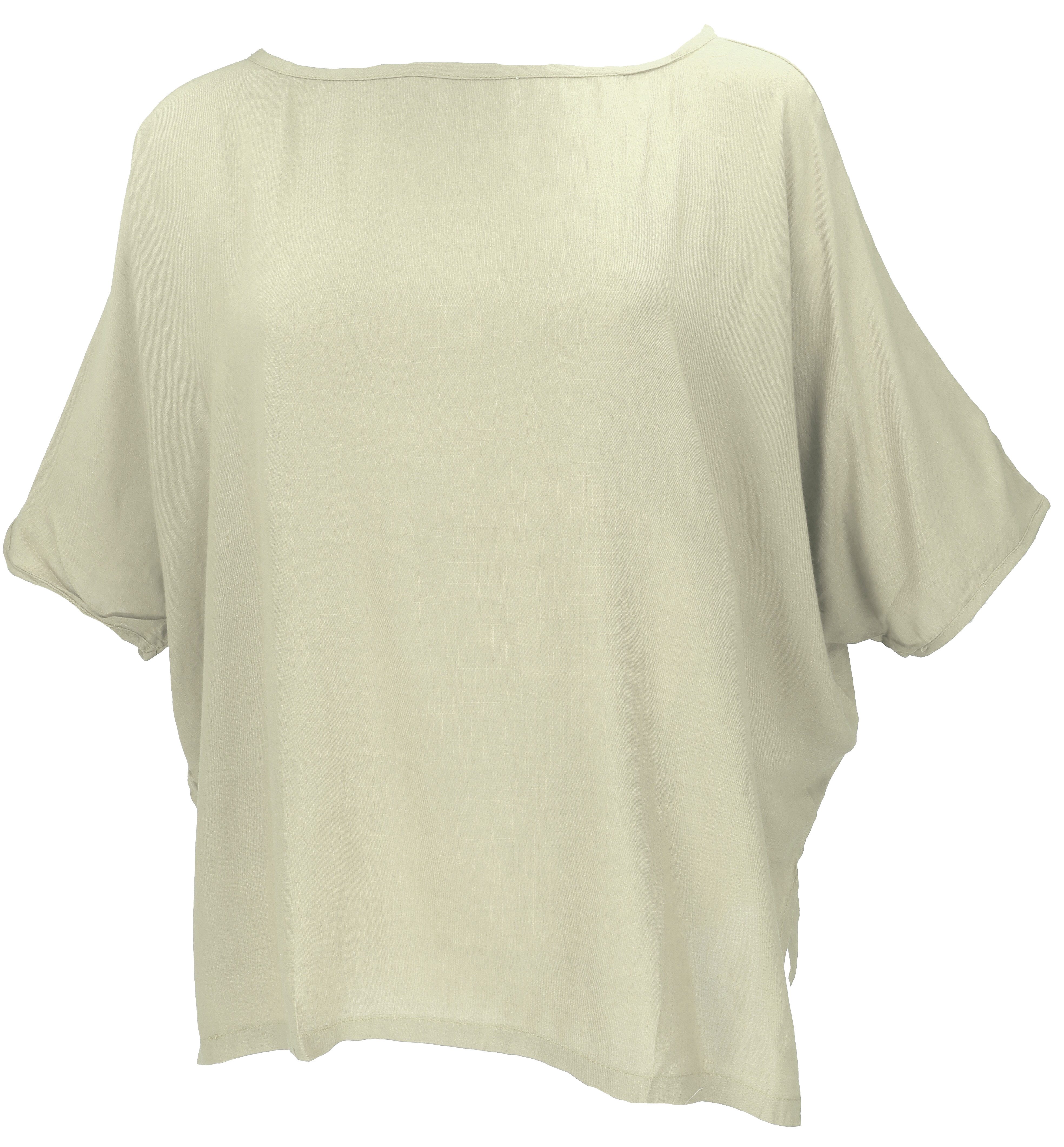 Guru-Shop Longbluse Weites Boho Blusentop mit günstig online kaufen