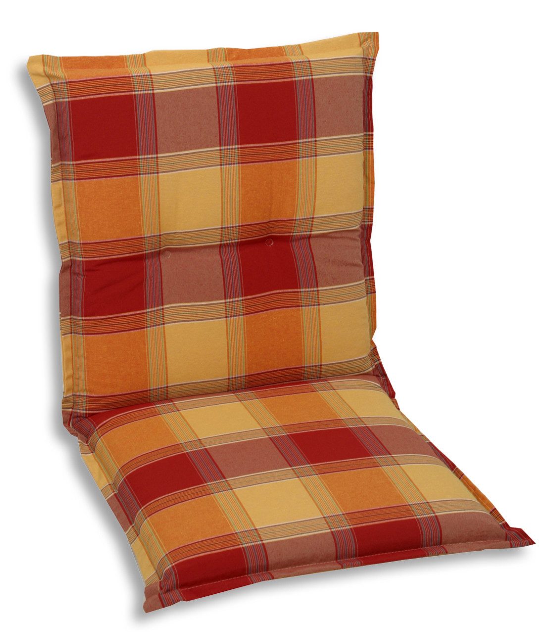 GO-DE Sitzauflage GO-DE Niederlehner-Auflage Classic 100 x 50 x 7, OEKO-TEX® Standard 100 Zertifikatsnummer