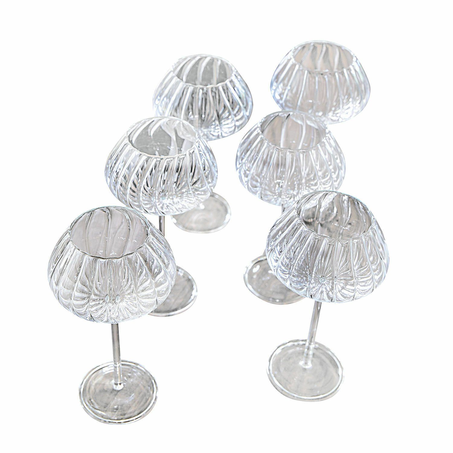 Mirabeau Glas Weinglas 6er Set Minou klar, Glas