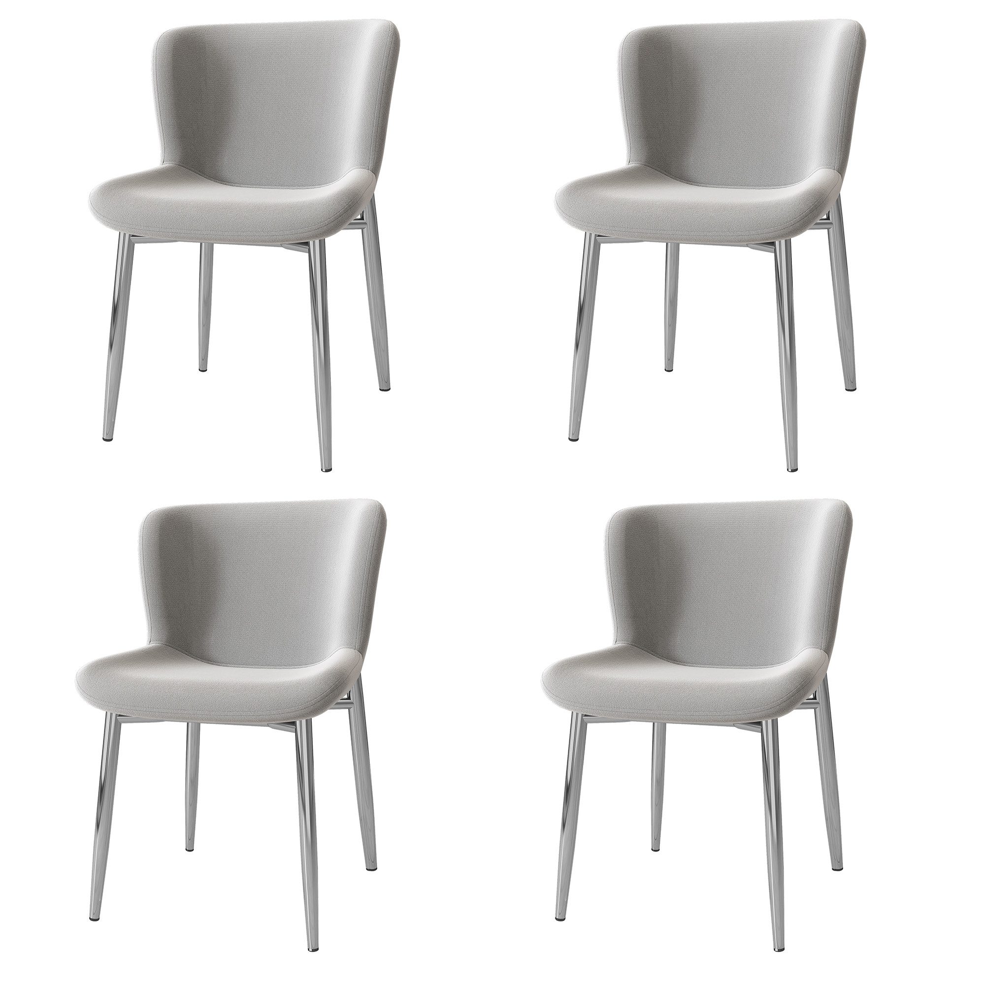 Celya Esszimmerstuhl Loungesessel aus Samt mit günstig online kaufen