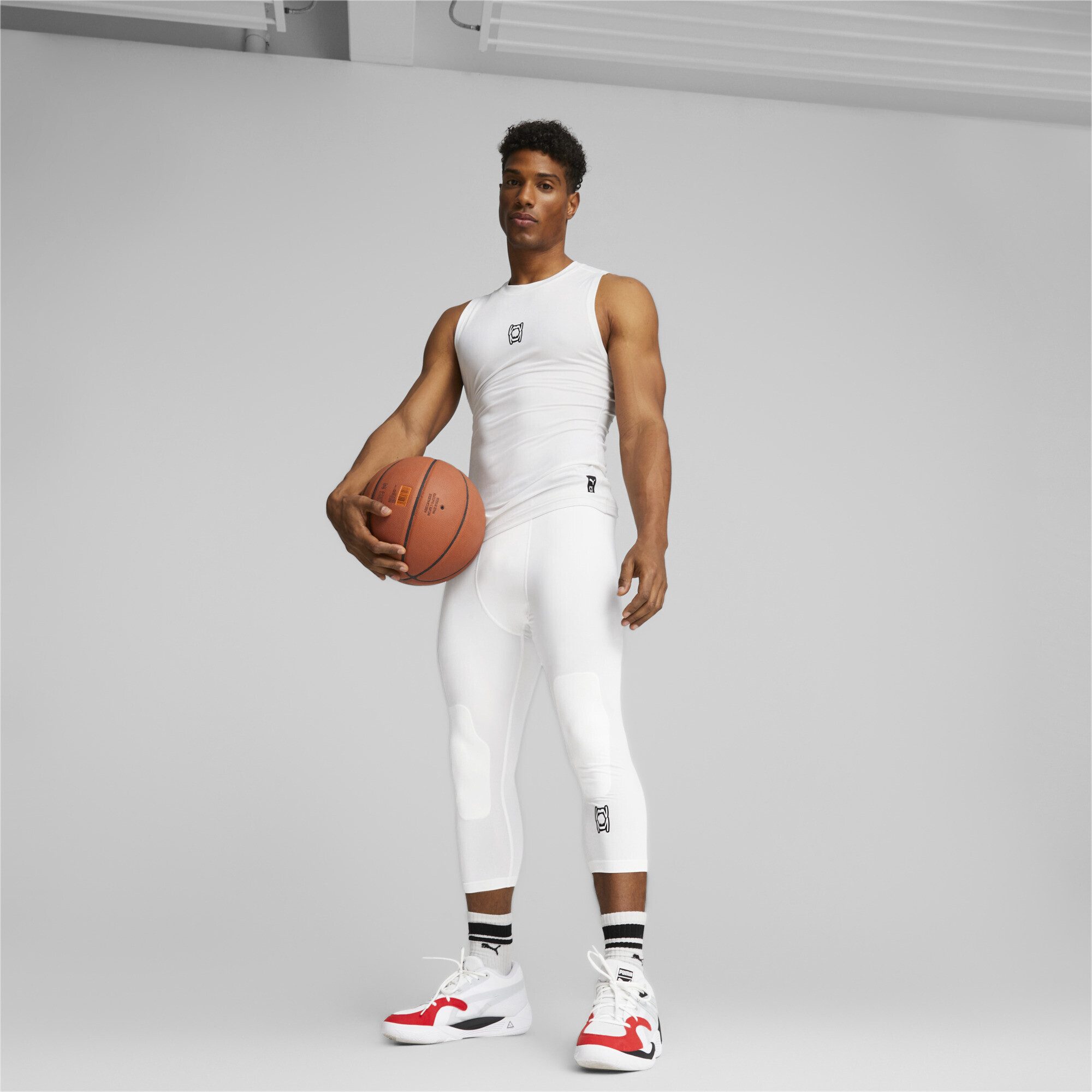 PUMA Leggings Hoops Team Basketball-Trainingshose Herren