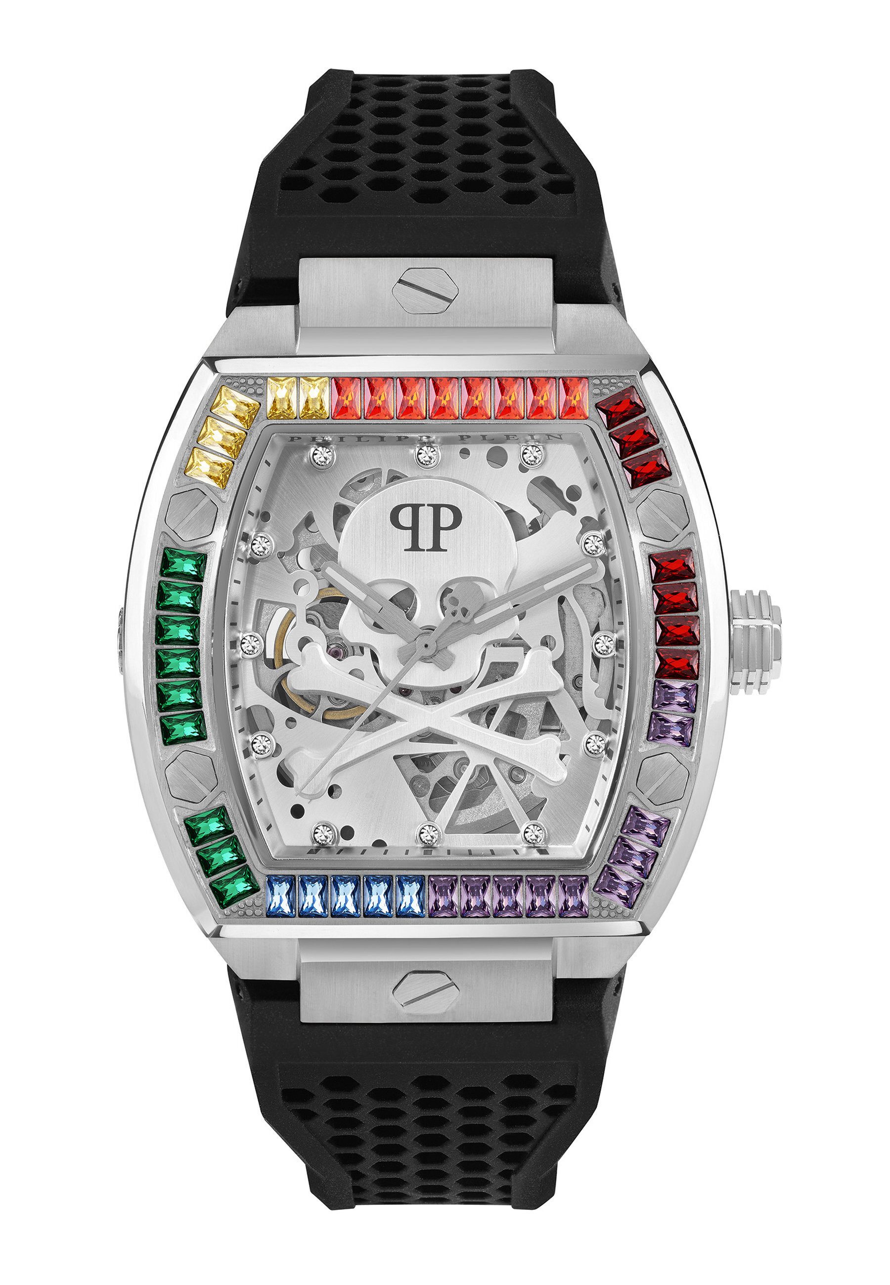 PHILIPP PLEIN Quarzuhr THE SKELETON, (1-tlg., Not a set – not applicable to this product), Mechanisch Automatik