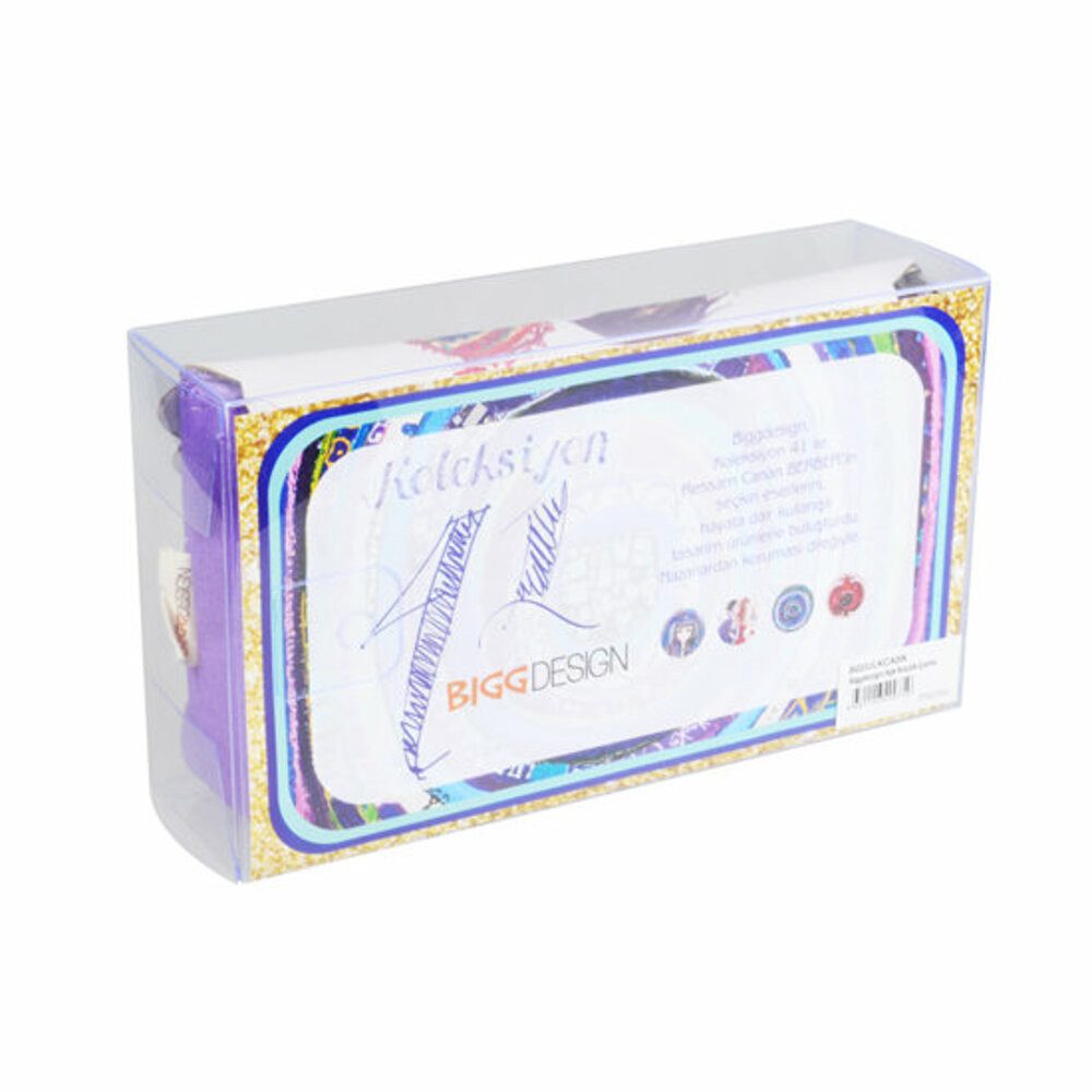 Kosmetiktasche Biggdesign Love Damen Kosmetiktasche, Bunt, 20x12x5 cm