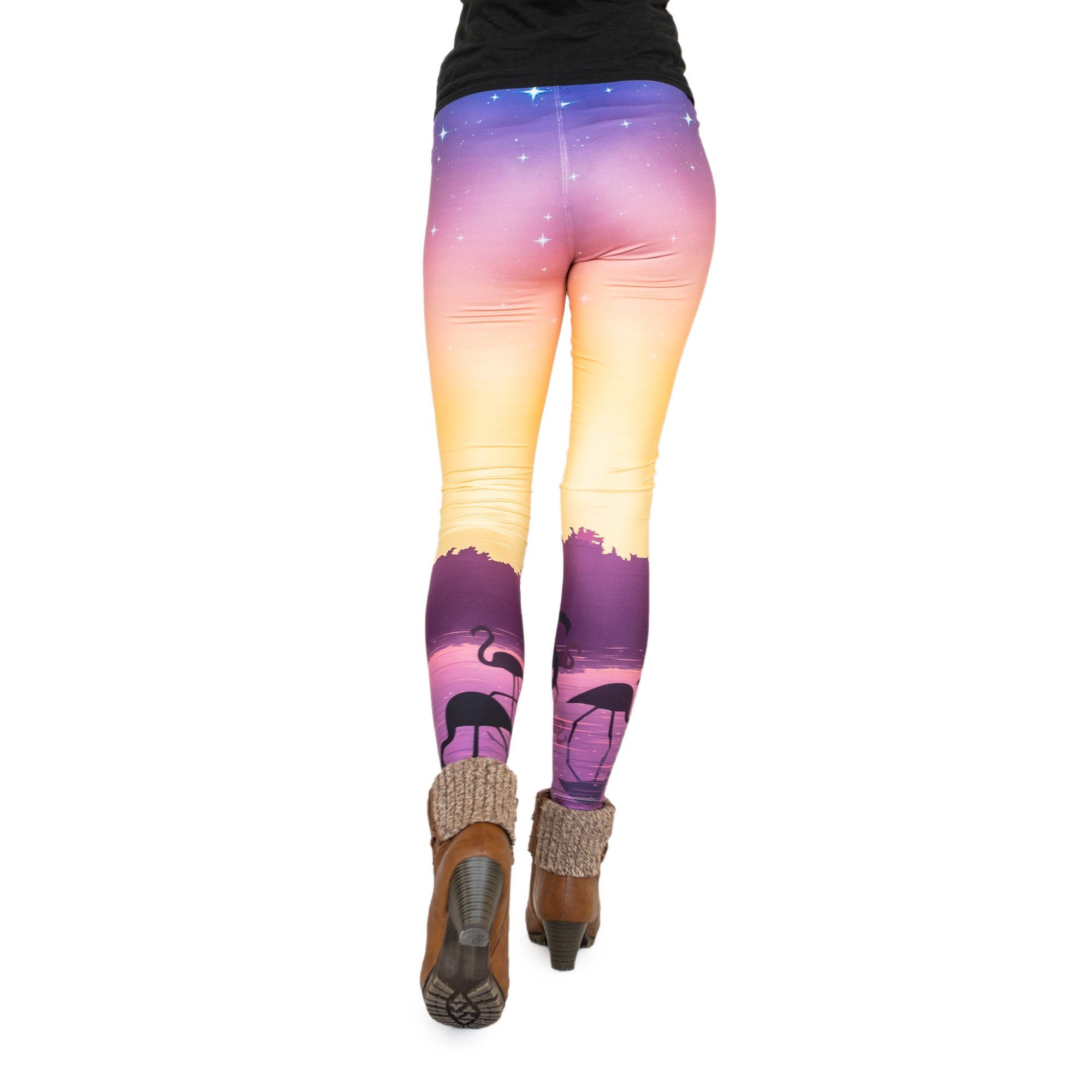 cosey Leggings Flamingo Line Leggings (Einheitsgröße)