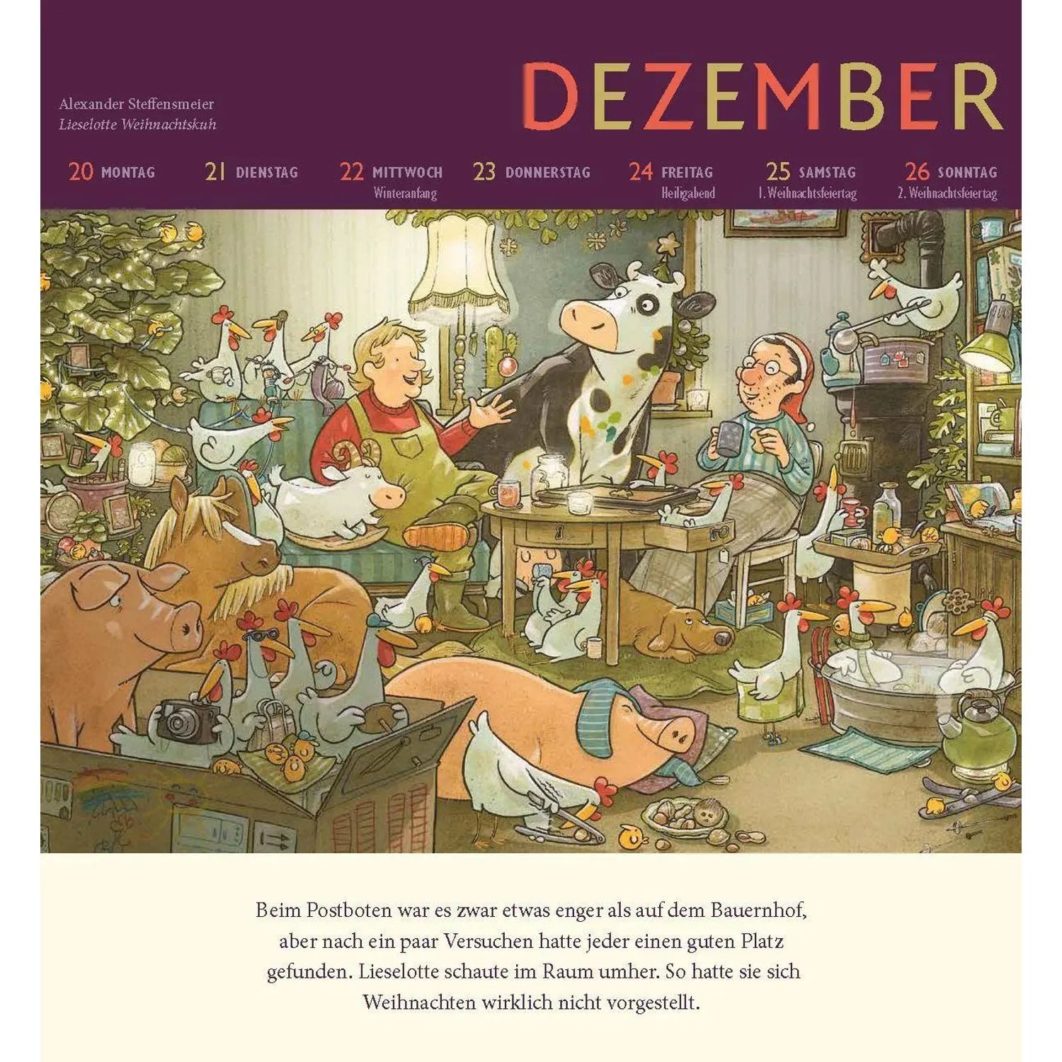 arche Wandkalender Arche Kinder Kalender 2027