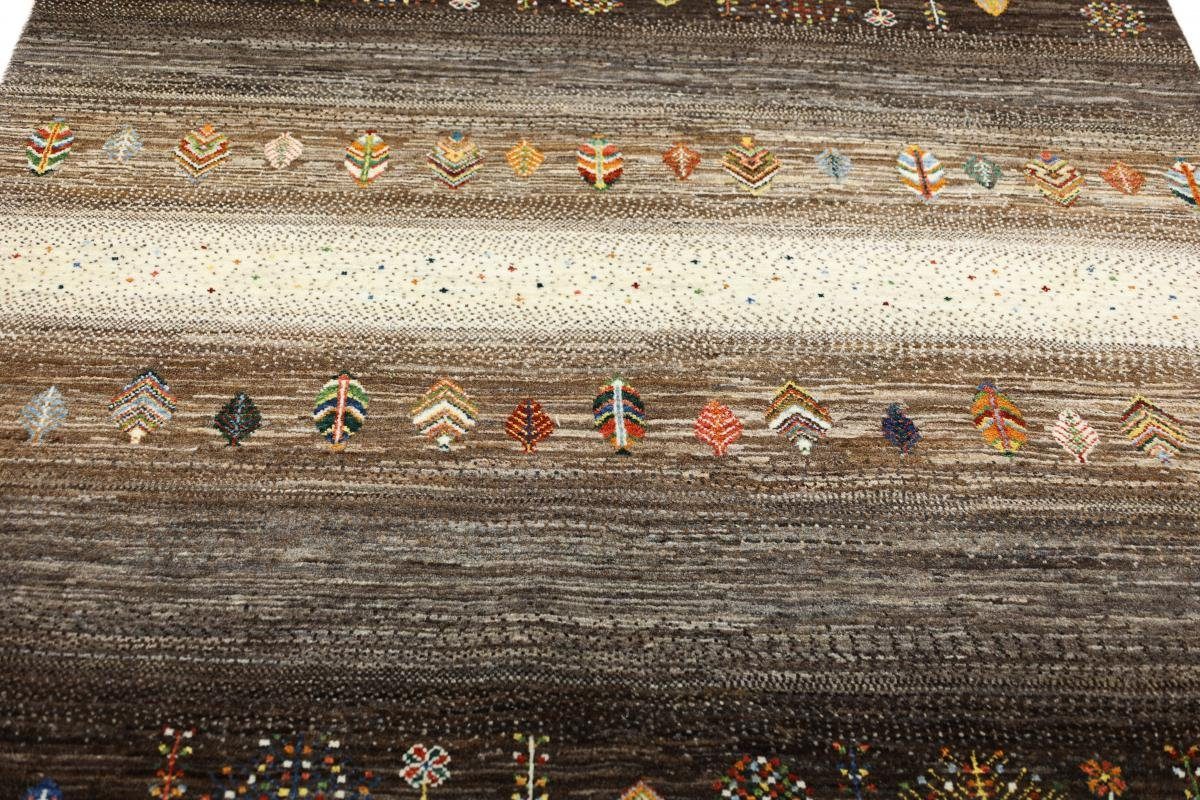 Orientteppich Perser Gabbeh Handgeknüpfter Nain Nature rechteckig, Moderner, 149x210 Höhe: Trading, Loribaft 12 mm