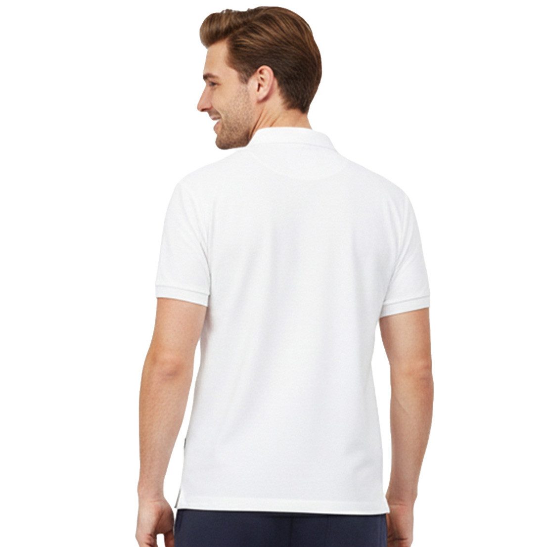 Geographical Norway Poloshirt Herren Poloshirt Kurzarm 100% Baumwolle Piqué Regular Fit
