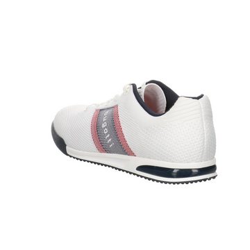 bugatti Sneaker Freizeit Elegant Schuhe Schnürschuh Leder-/Textilkombination