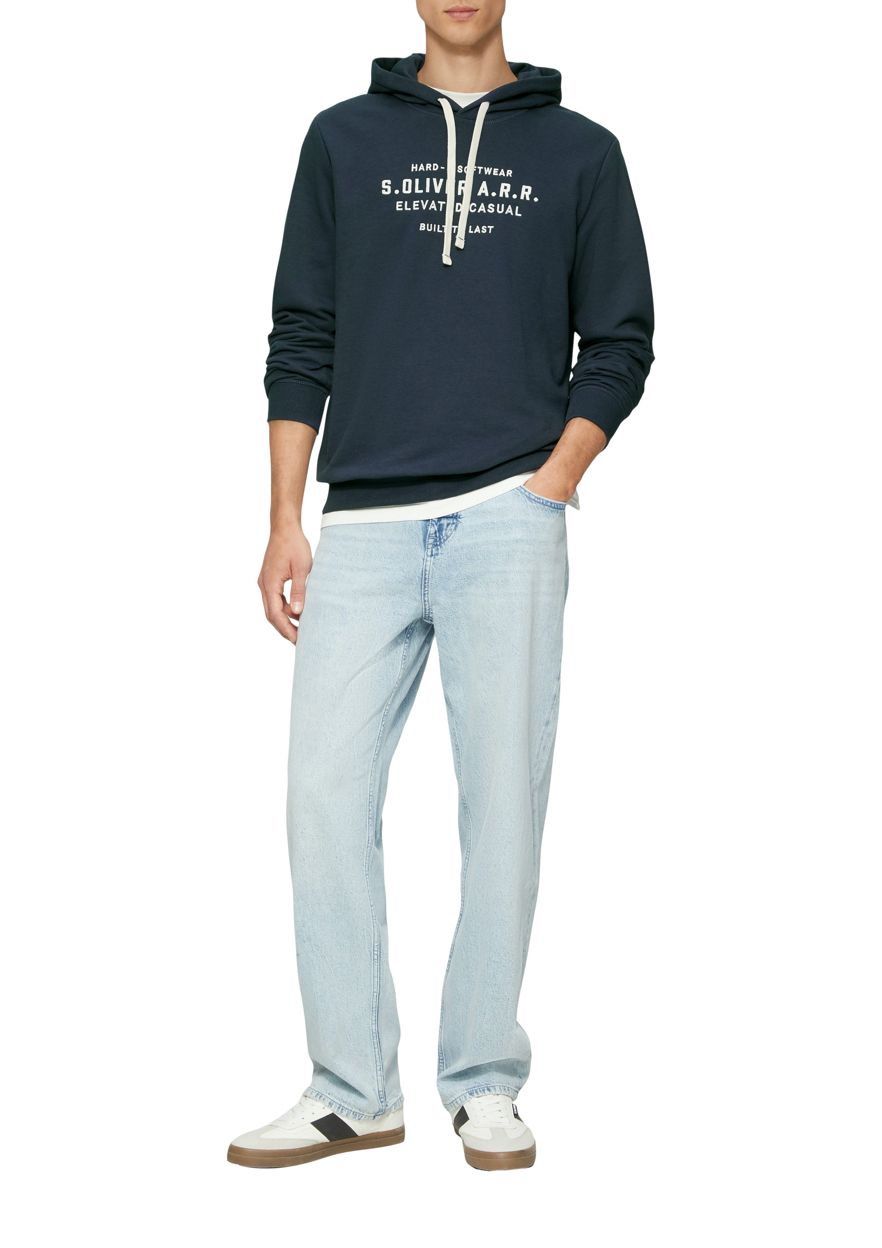 s.Oliver Hoodie mit Schriftzug günstig online kaufen